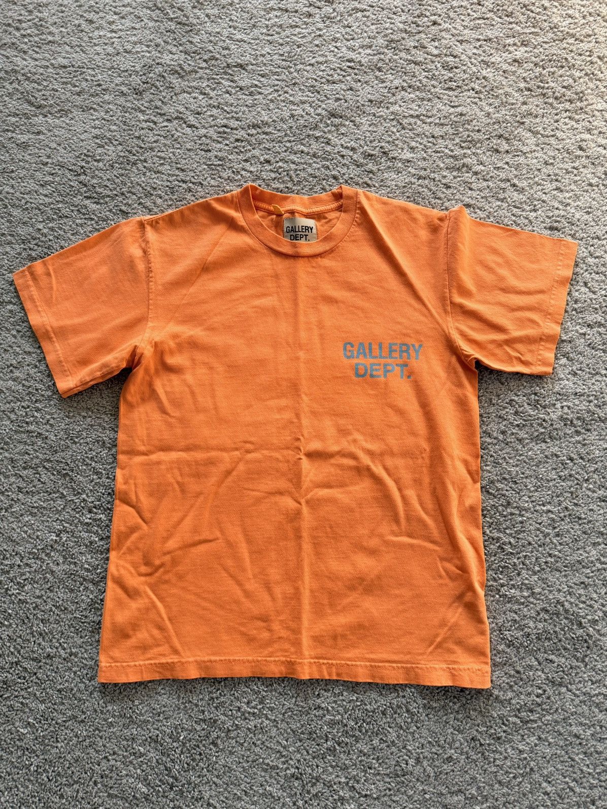 Gallery Dept Vibrant Orange T-Shirt