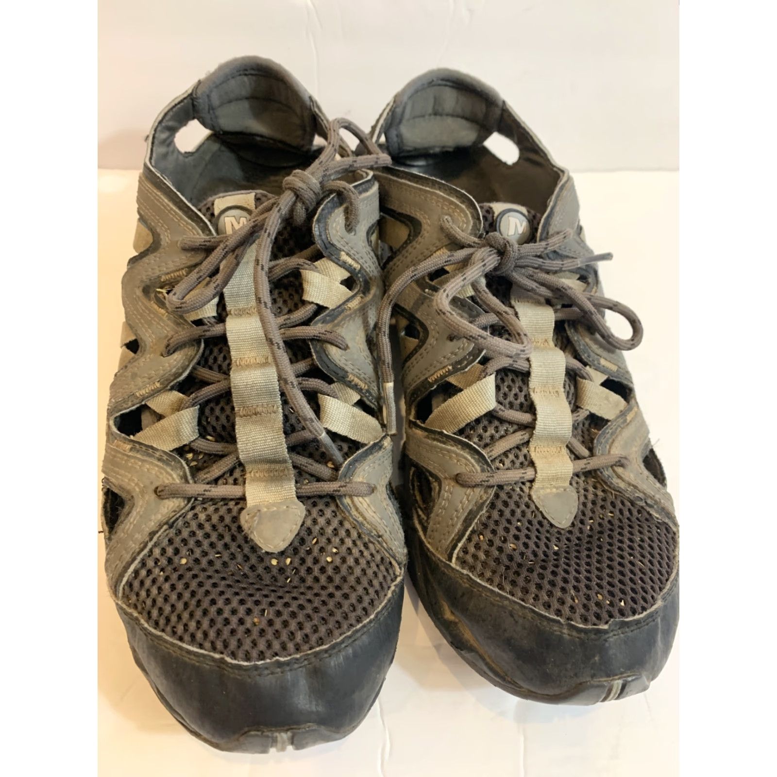 Merrell Merrell Tetrex Crest Wrap Low Top Hiking Sandals Mens 8 Black Sneaker Athletic Water Sports N/A Size US 9 / EU 42 - 5 Thumbnail