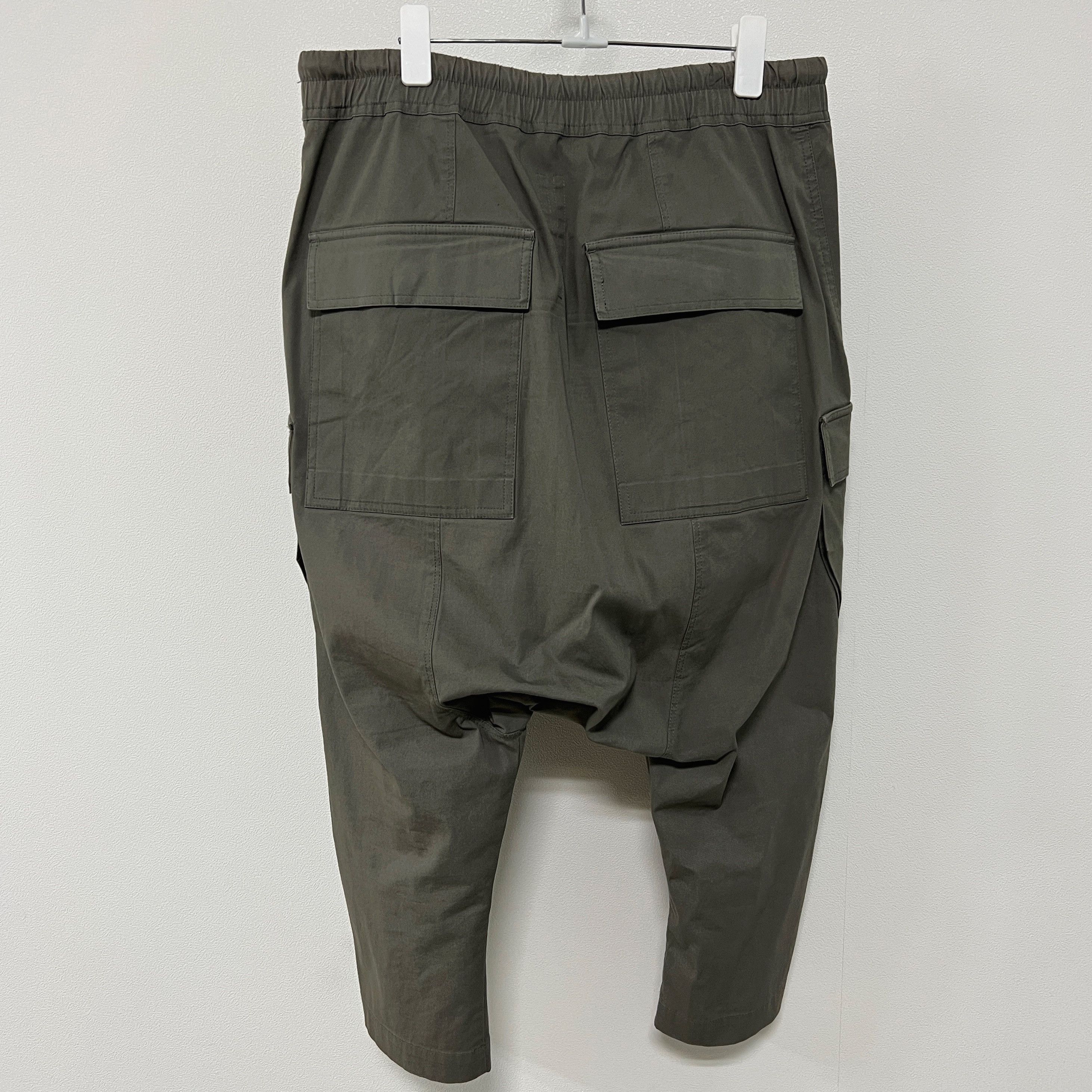 Rick Owens Rick Owens SS17 "WALRUS" Drawstring Cropped Cargo Pants EUCA Size US 34 / EU 50 - 3 Thumbnail
