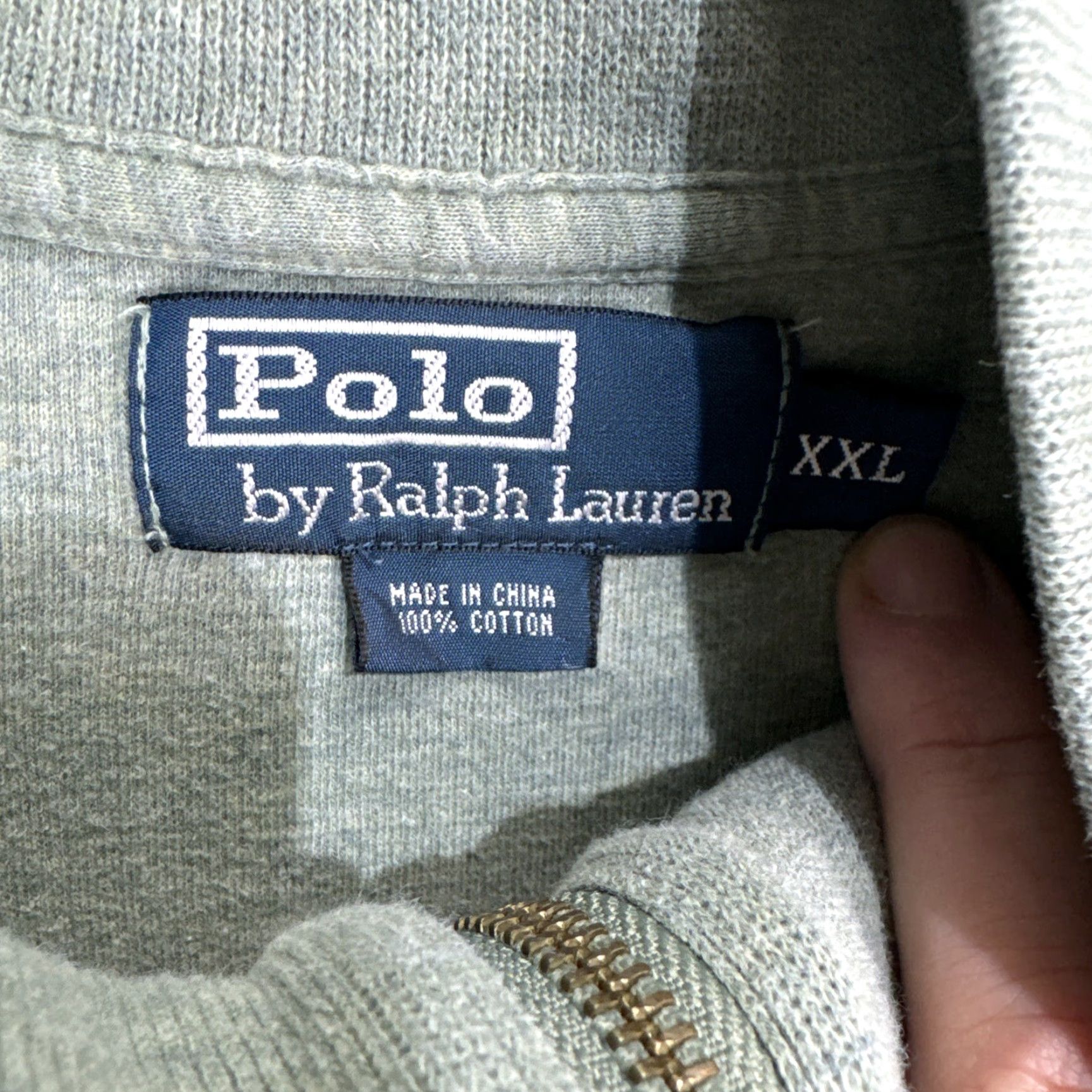 Polo Ralph Lauren Polo Ralph Lauren Sweater Shirt Men 2XL Green 1/4 Zip Knit Pony Logo Mock Neck Pullover Christmas? (Note: No extra words) Size US XXL / EU 58 / 5 - 2 Thumbnail