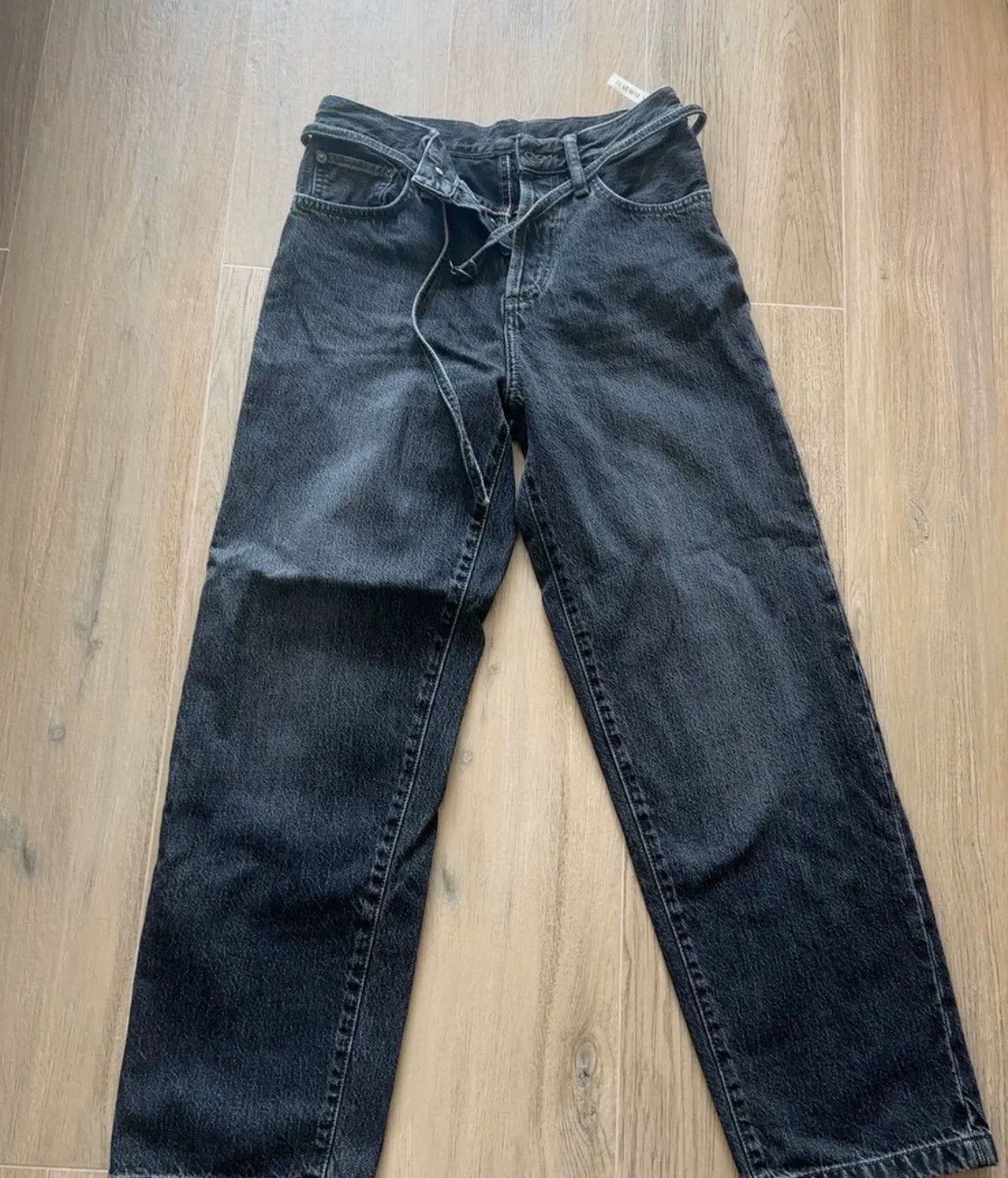Acne Studios Acne Studio black straight leg jeans - DMC Size US 32 / EU 48 - 1 Thumbnail