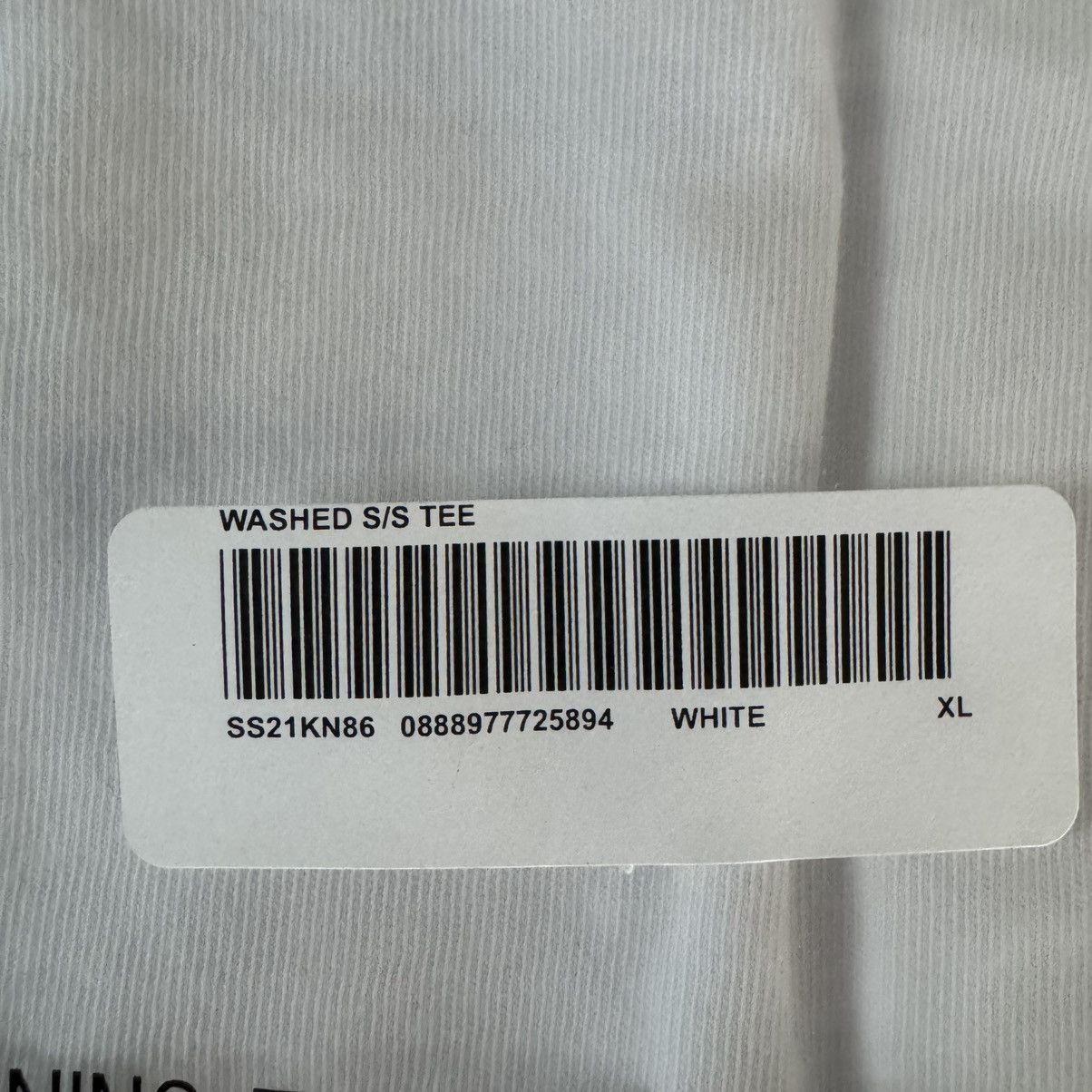 Supreme Supreme Washed S/S Tee Size US XL / EU 56 / 4 - 6 Thumbnail
