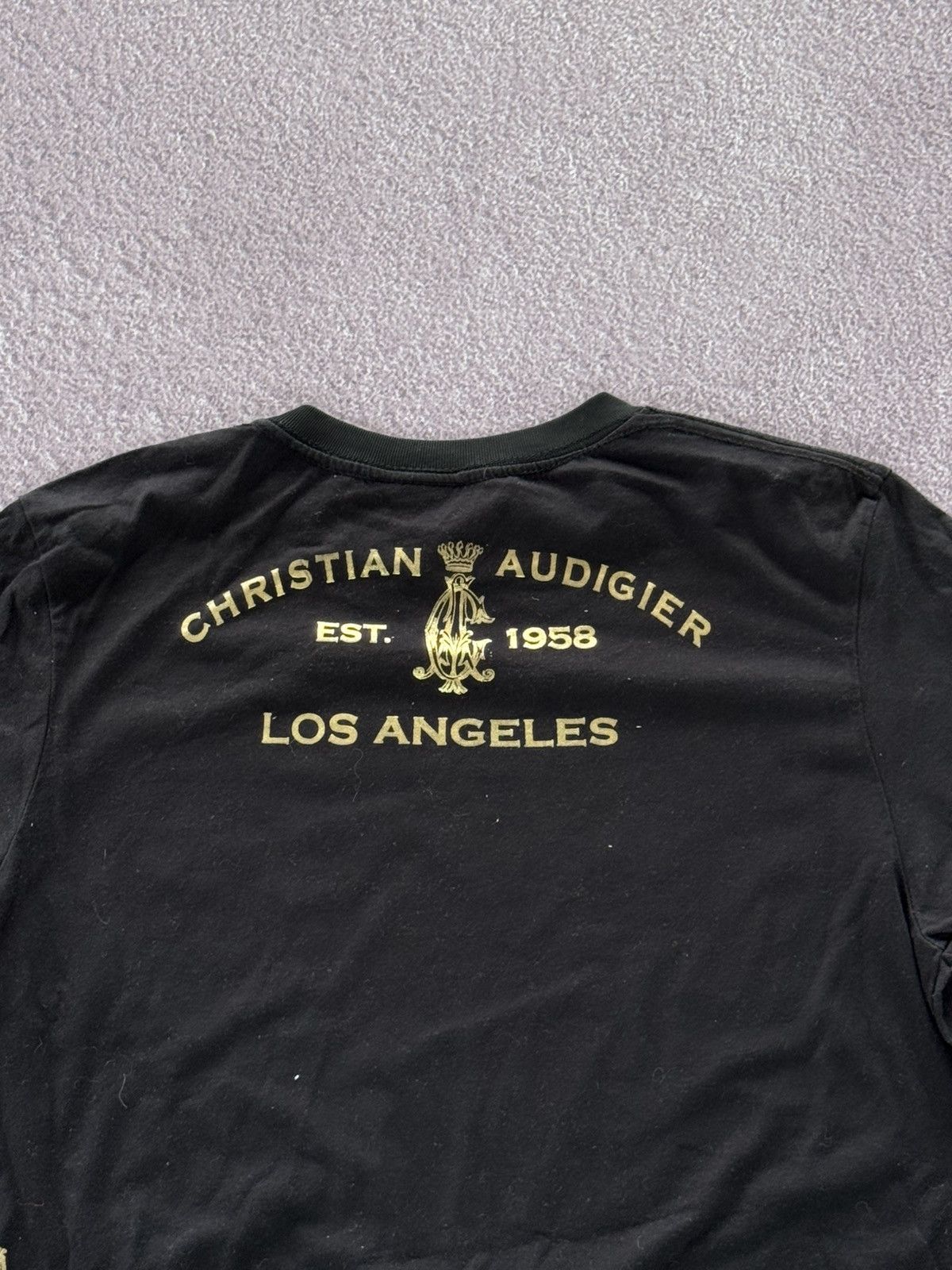 Christian Audigier Christian audigier t shirt tattoo style vintage old school Size US XL / EU 56 / 4 - 9 Thumbnail