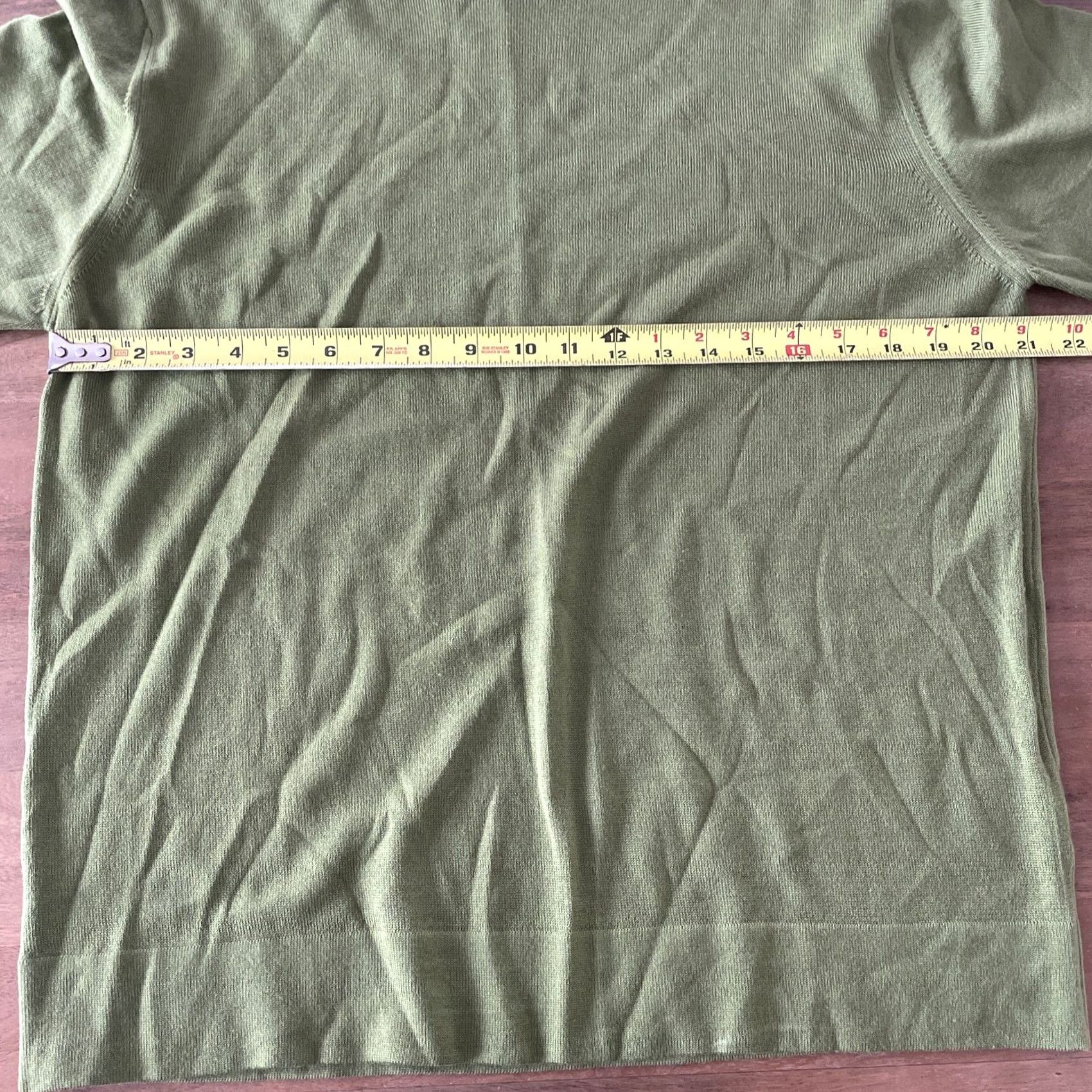 Vintage VINTAGE NANI BON Sweater Mens M Green 100% Wool Mock Neck Cable-Knit Classic Designer Italy Size US M / EU 48-50 / 2 - 7 Thumbnail