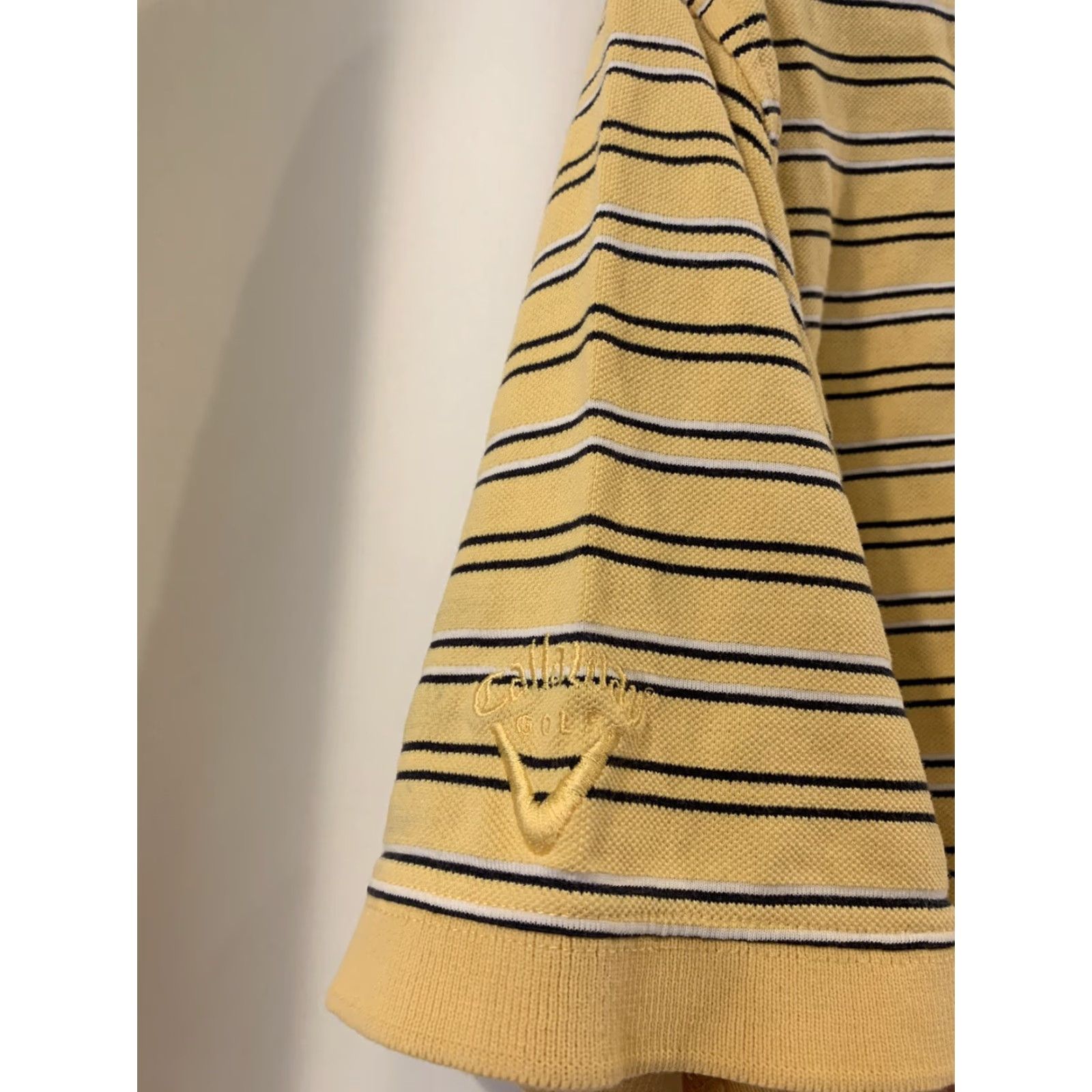 Callaway VINTAGE Callaway Polo Shirt Mens M Yellow Short Sleeve Golf Logo Classic 90s Theme Size US M / EU 48-50 / 2 - 4 Thumbnail
