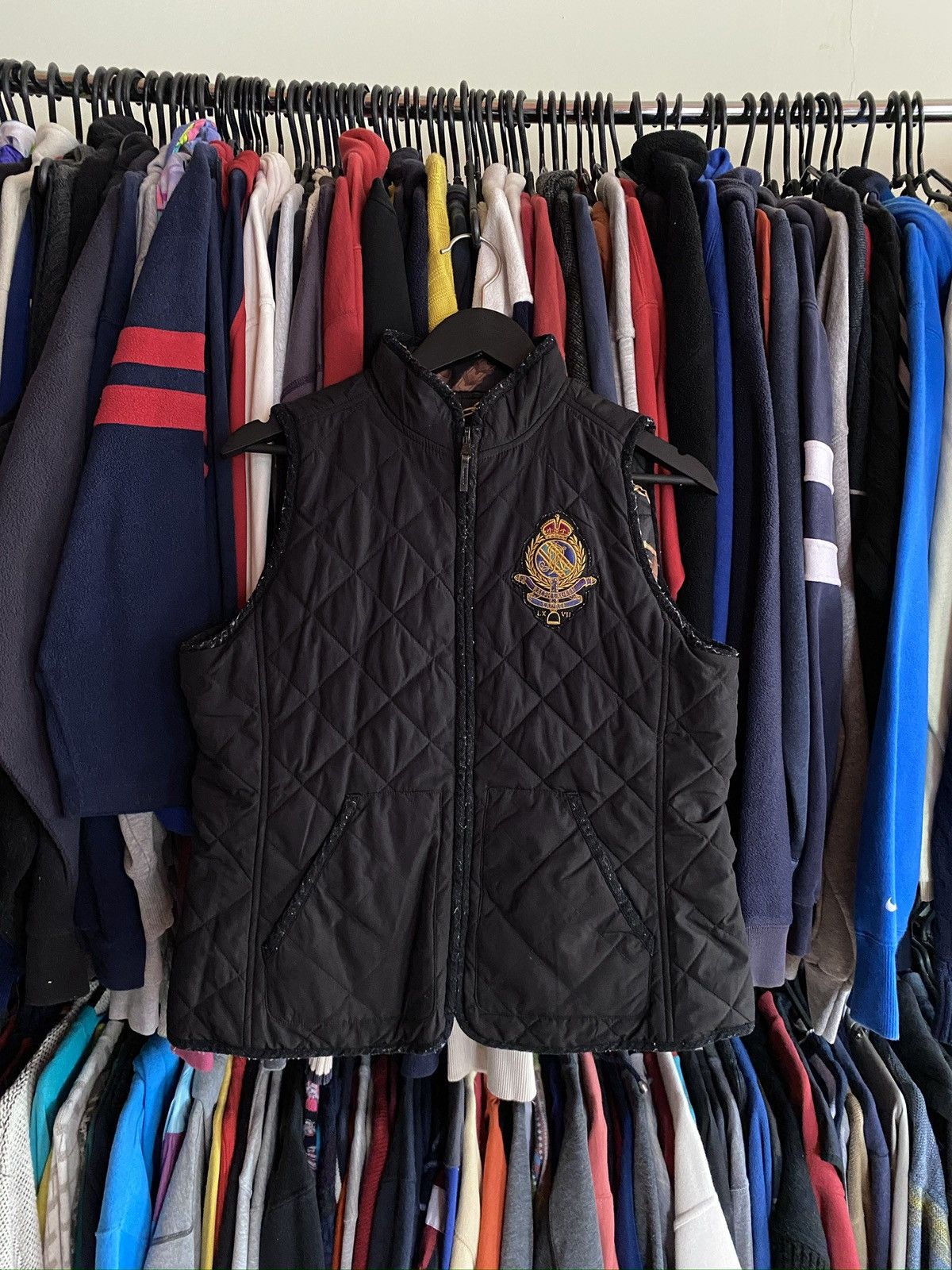 Polo Ralph Lauren VINTAGE POLO RALPH LAUREN PUFFER VEST 2 SIDES Size M / US 6-8 / IT 42-44 - 3 Thumbnail