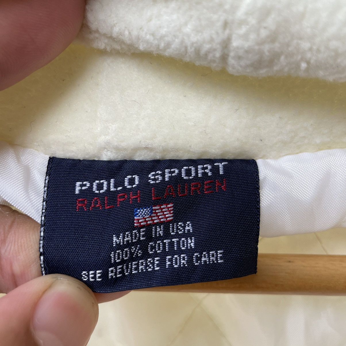 Polo Ralph Lauren 🔥Polo Sport Ralph Lauren Snap Buttons Hooded Fleece Jacket Size US M / EU 48-50 / 2 - 12 Thumbnail