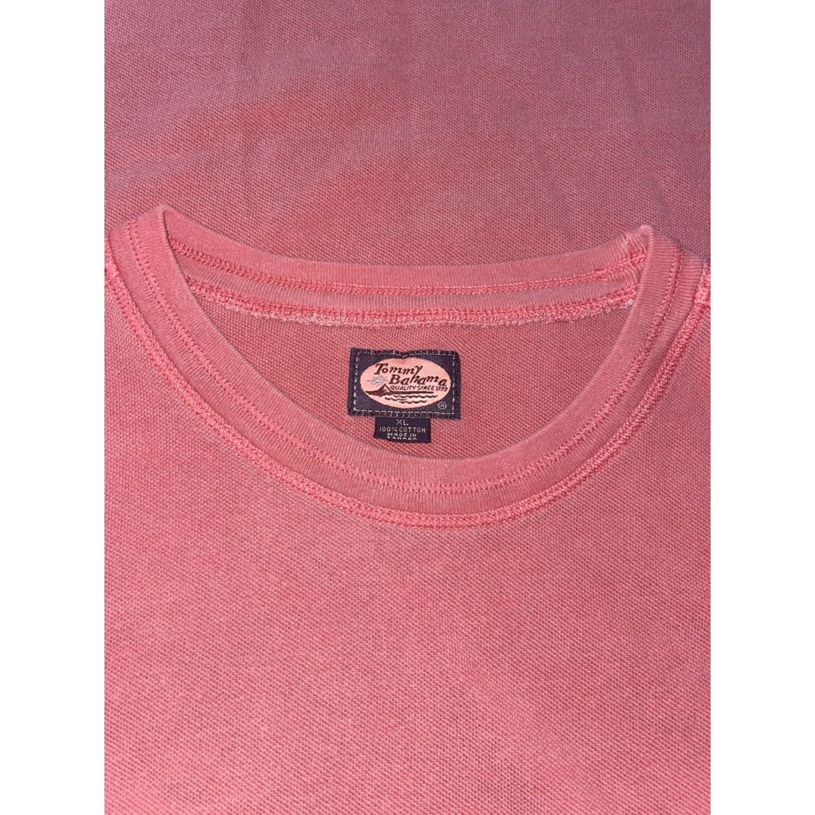 Tommy Bahama Tommy Bahama T-Shirt Red Pocket Tee 100% Cotton Mens XL Size US XL / EU 56 / 4 - 6 Thumbnail