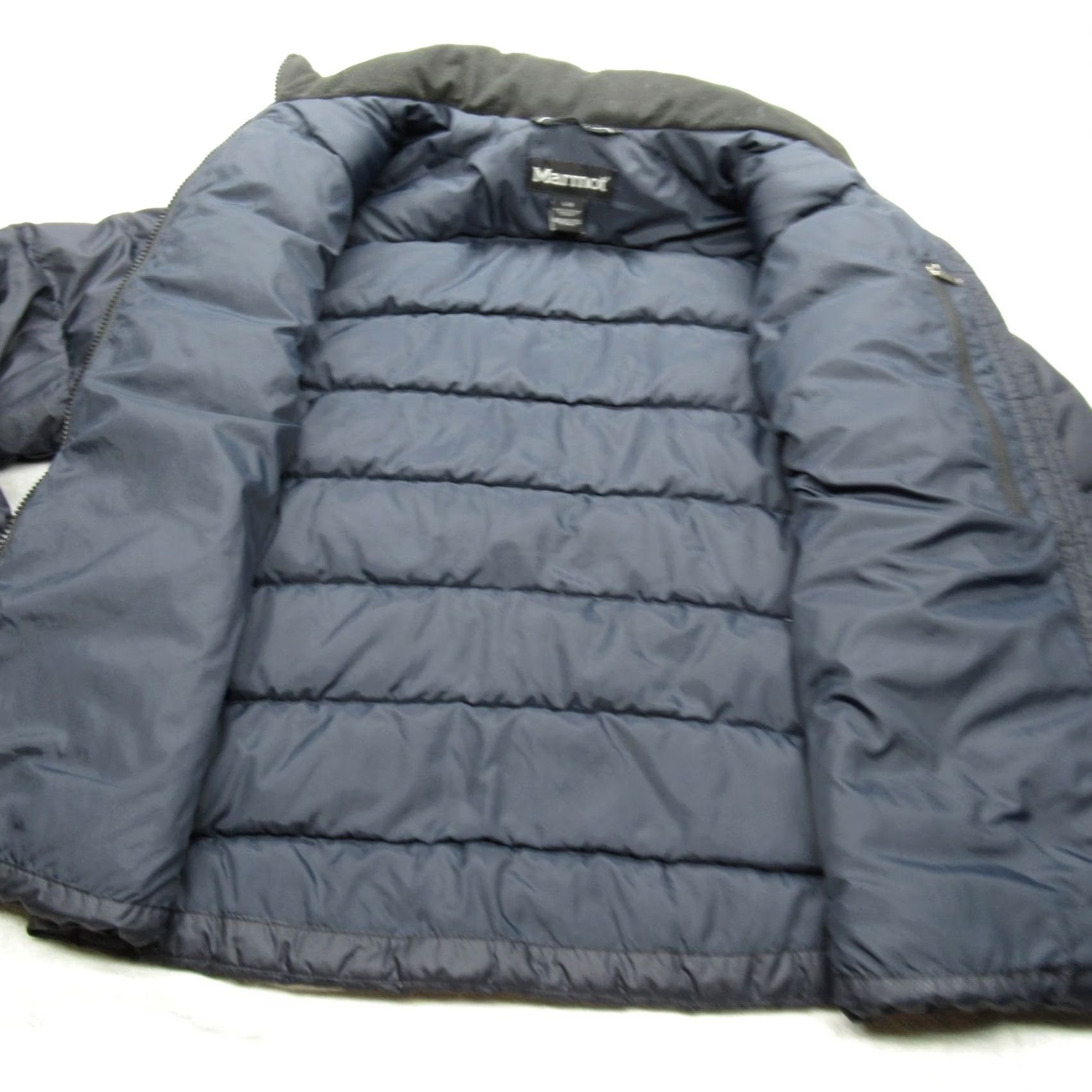 Marmot Marmot Jacket Womens Large Navy Blue 650 Fill Down Puffer Lightweight Packable Insulated Winter Casual Womens Size L / US 10 / IT 46 - 7 Thumbnail
