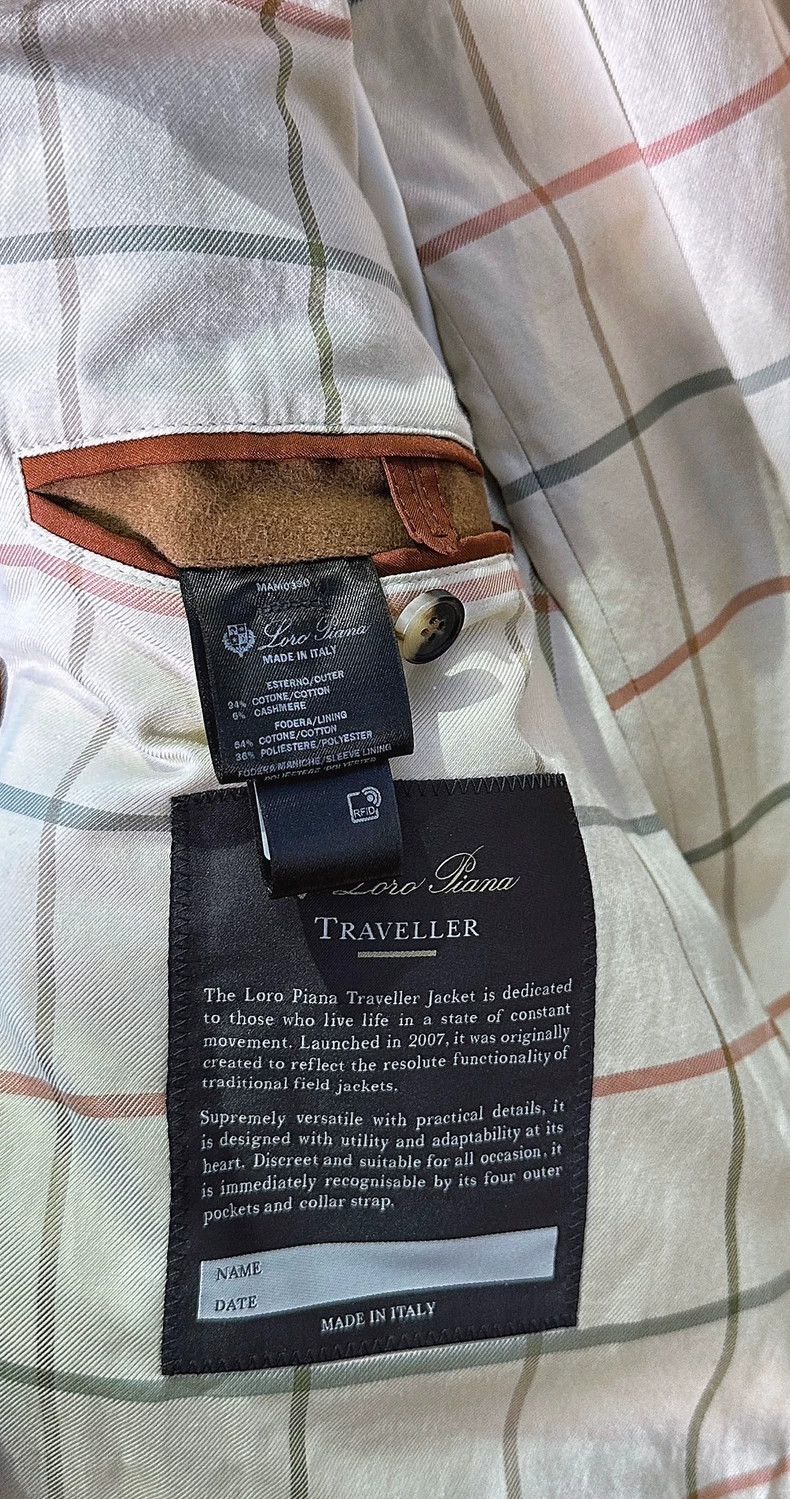 Loro Piana LORO PIANA Cashmere blend traveler jacket Size US S / EU 44-46 / 1 - 8 Thumbnail