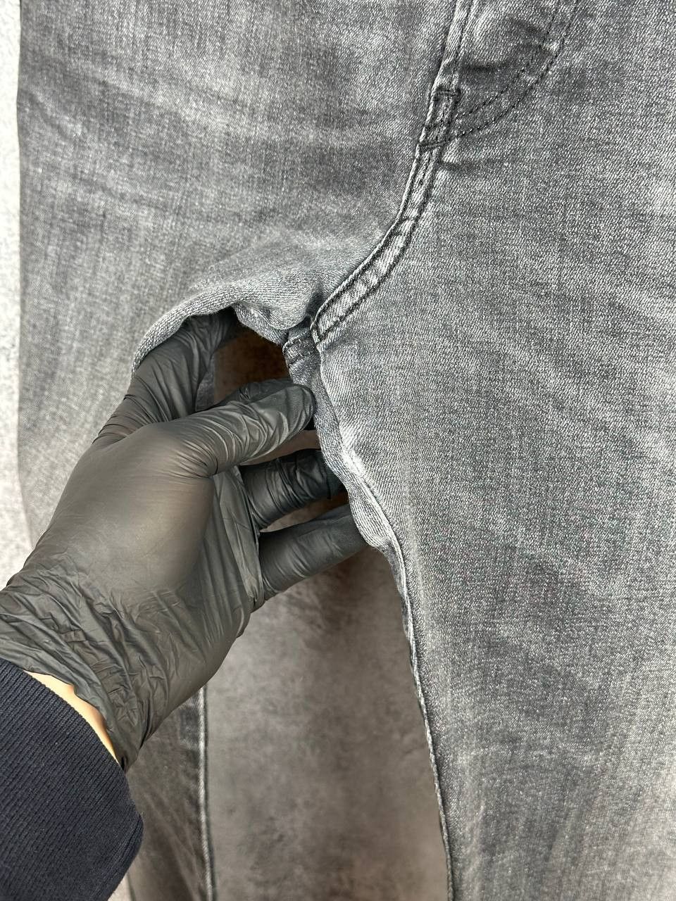 Diesel Diesel Industry D-Yennox Tapered Jeans Charcoal Gray Pants Size US 32 / EU 48 - 13 Thumbnail