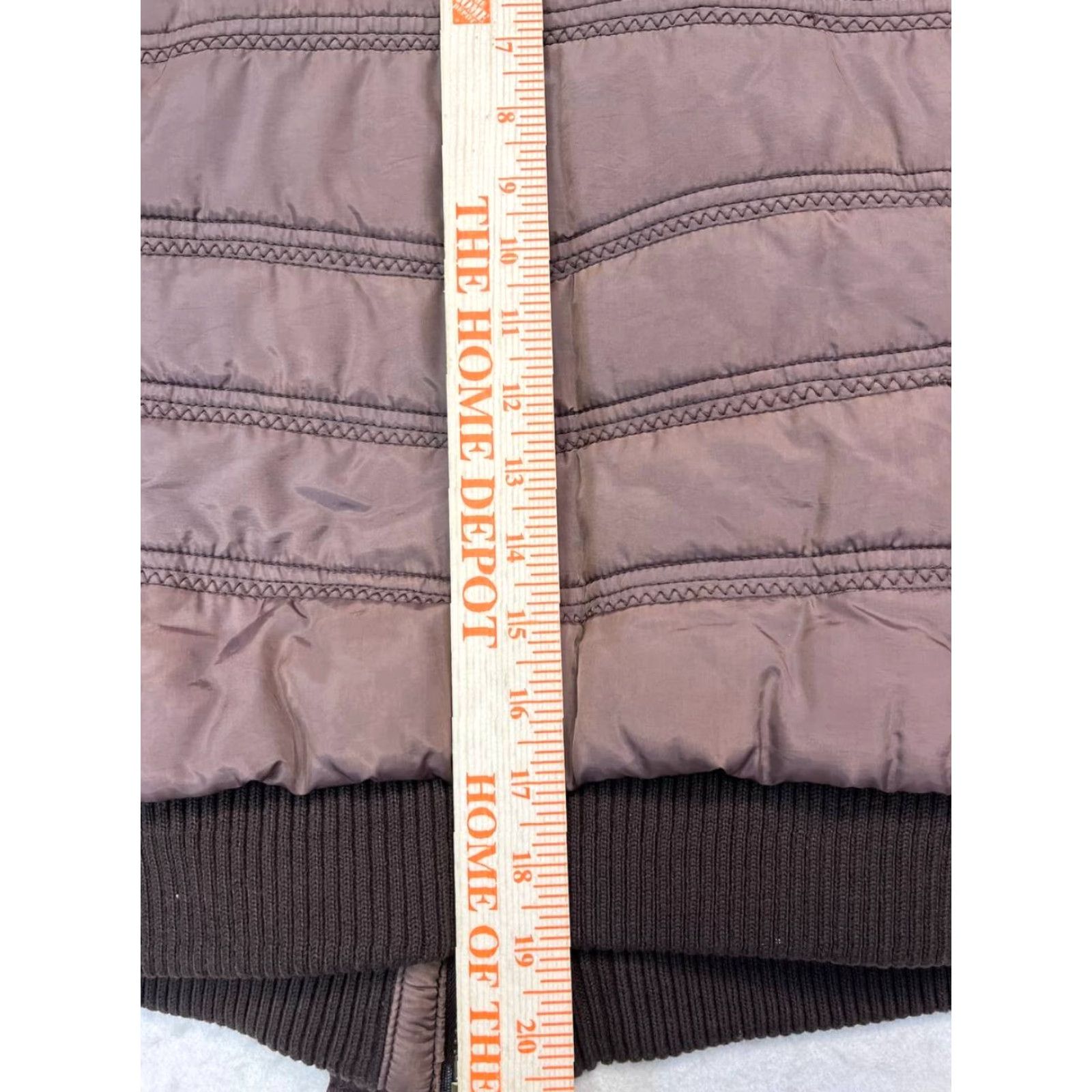 Mossimo Mossimo Supply Co Puffer Vest Womens L Blue Solid Sleeveless Full Zip Pockets Outdoor Fall Winter Spring Casual Size L / US 10 / IT 46 - 3 Thumbnail