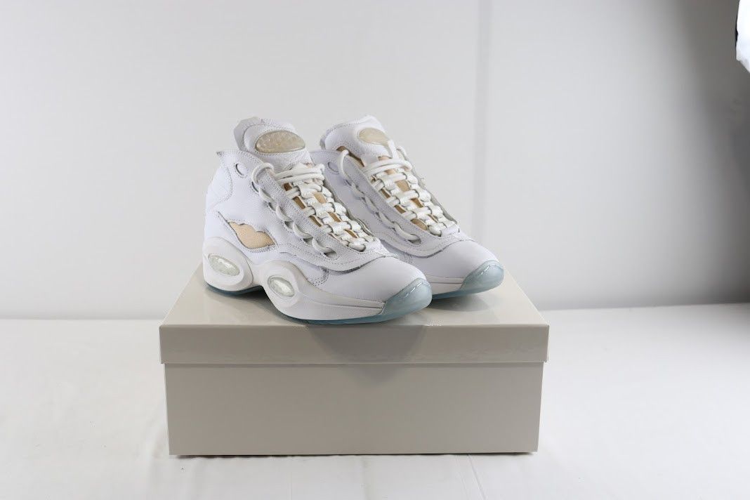 Maison Margiela × Reebok o1rshd1 Basketball Sneakers in White Size US 7.5 / EU 40-41 - 12 Thumbnail