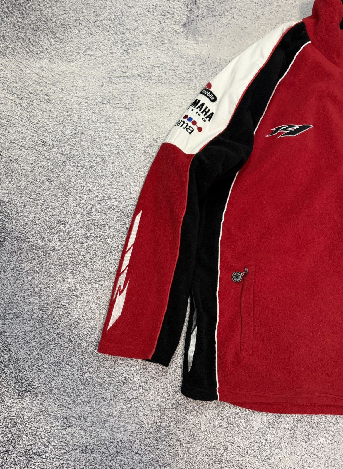Yamaha Yamaha Racing R1 Fleece Jacket Vintage Virgin Mobile Men L Size US L / EU 52-54 / 3 - 6 Thumbnail