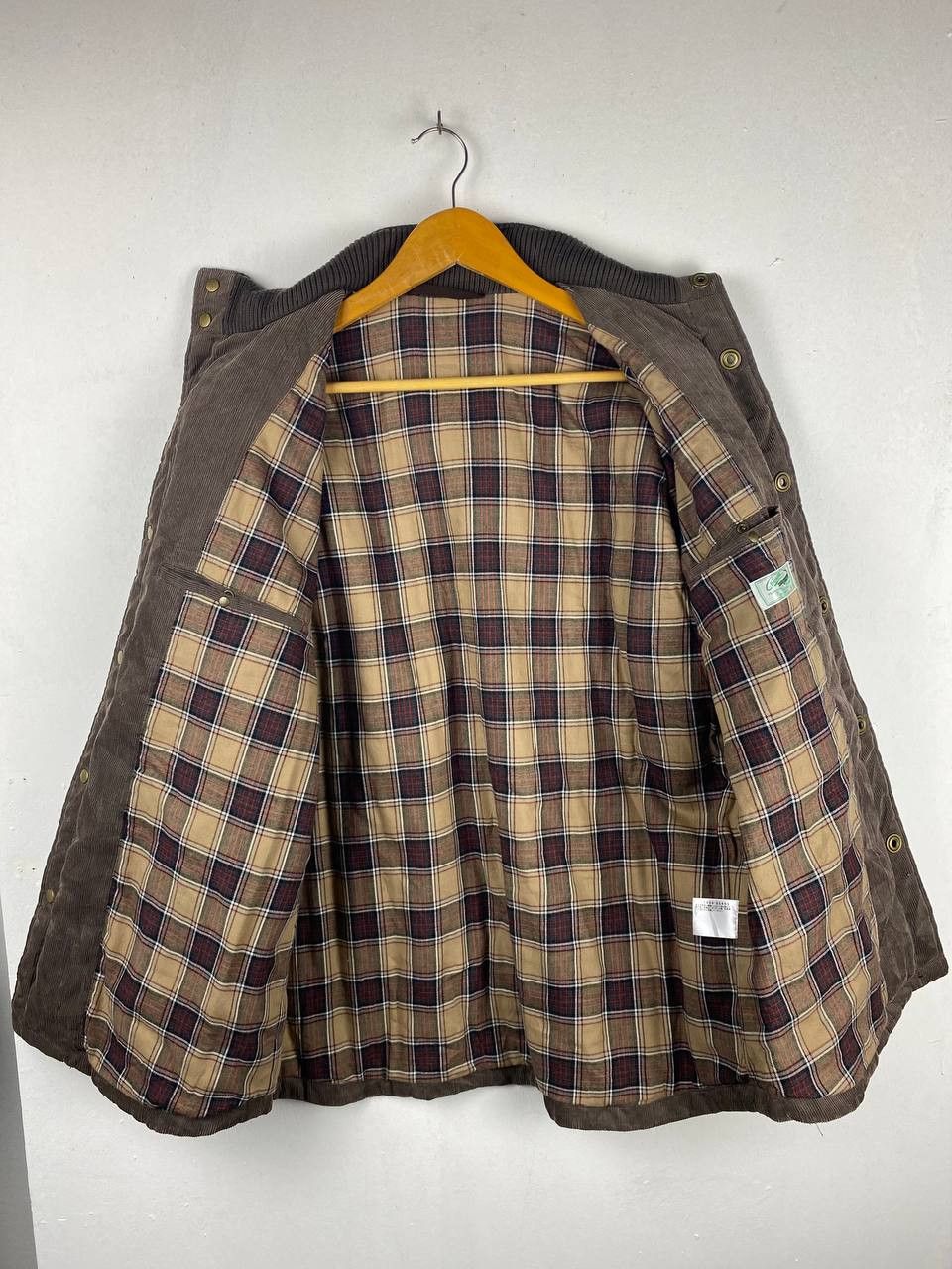 Japanese Brand crocodile japanese brand corduroy jacket flannel lining Size US L / EU 52-54 / 3 - 6 Thumbnail