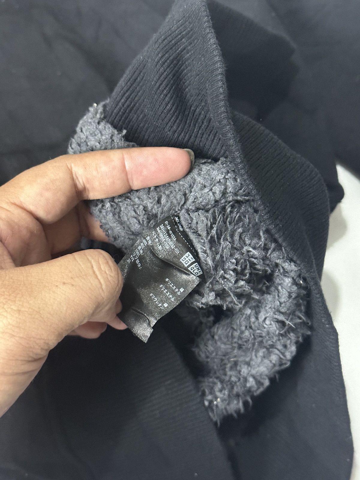 If Six Was Nine × Japanese Brand × Le Grande Bleu (L.G.B.) Fur zip hoodie black style uniqlo Size US L / EU 52-54 / 3 - 9 Thumbnail
