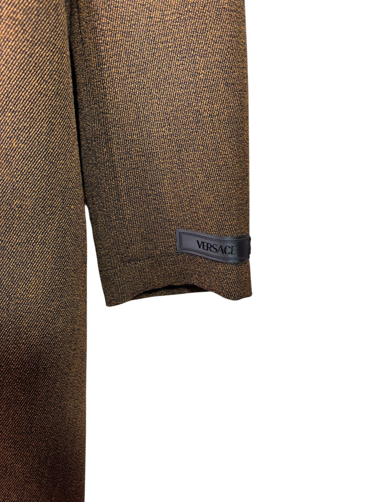 Versace Versace Men’s Brown Coat with Medusa Details Size 48 IT Size US M / EU 48-50 / 2 - 5 Thumbnail