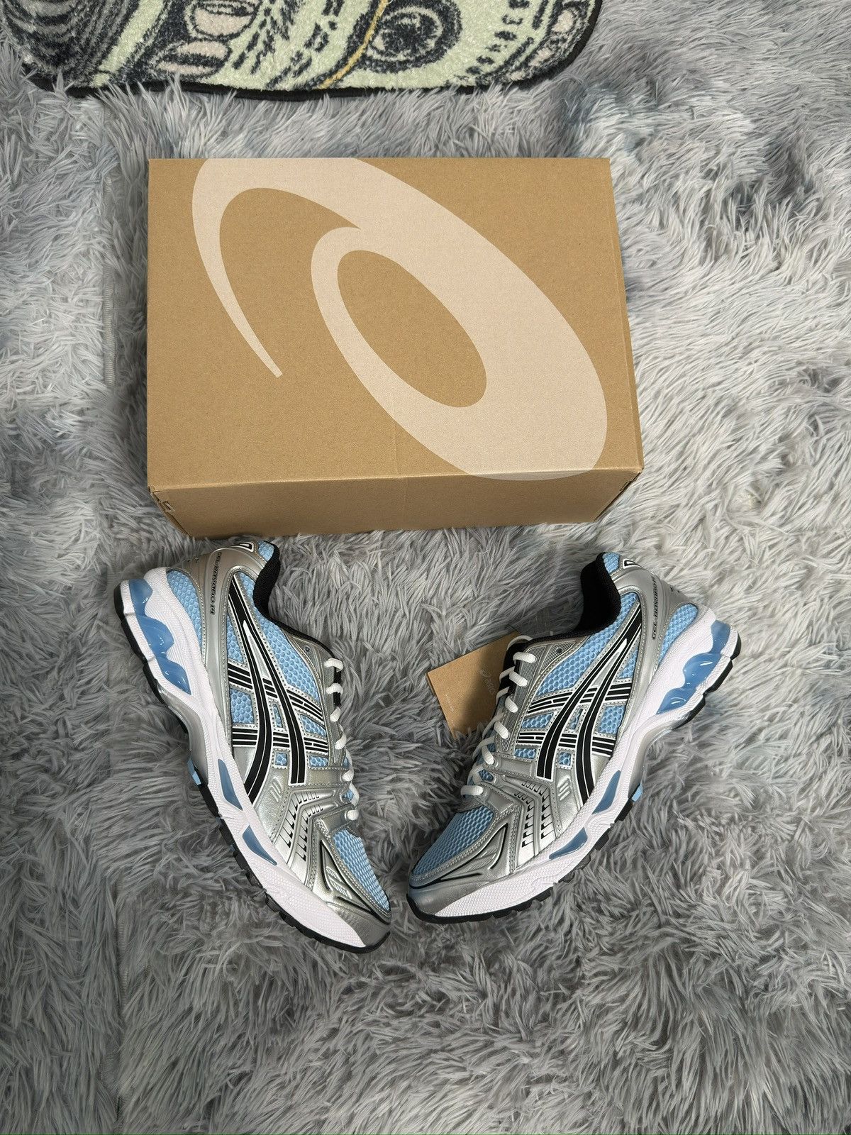 Asics Asics Gel 14 Kayano Artic Sky Pure Silver Size US 11 / EU 44 - 7 Thumbnail