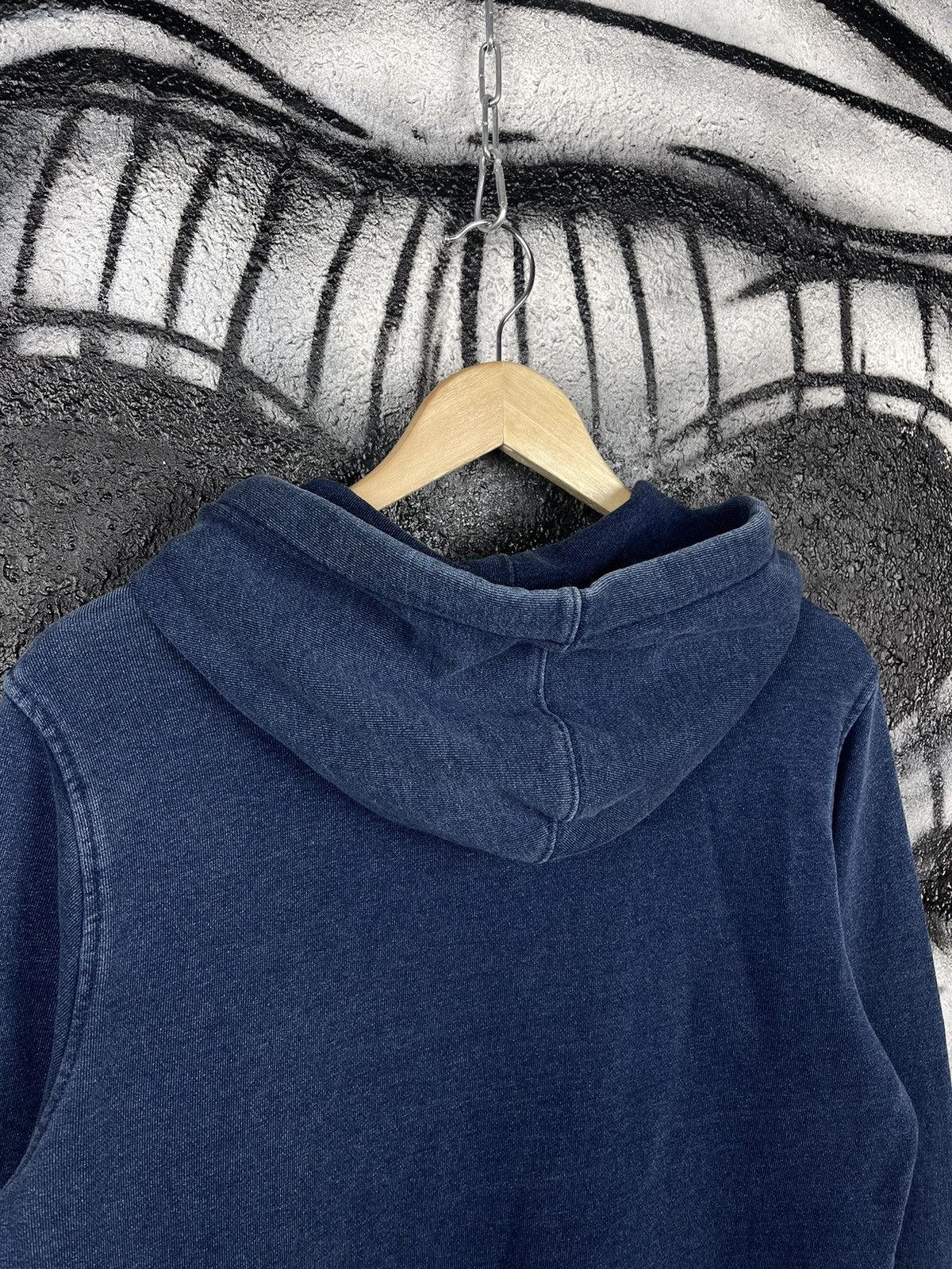 Gap × Vintage GAP Big Logo Denim Style Hoodie Size US S / EU 44-46 / 1 - 6 Thumbnail
