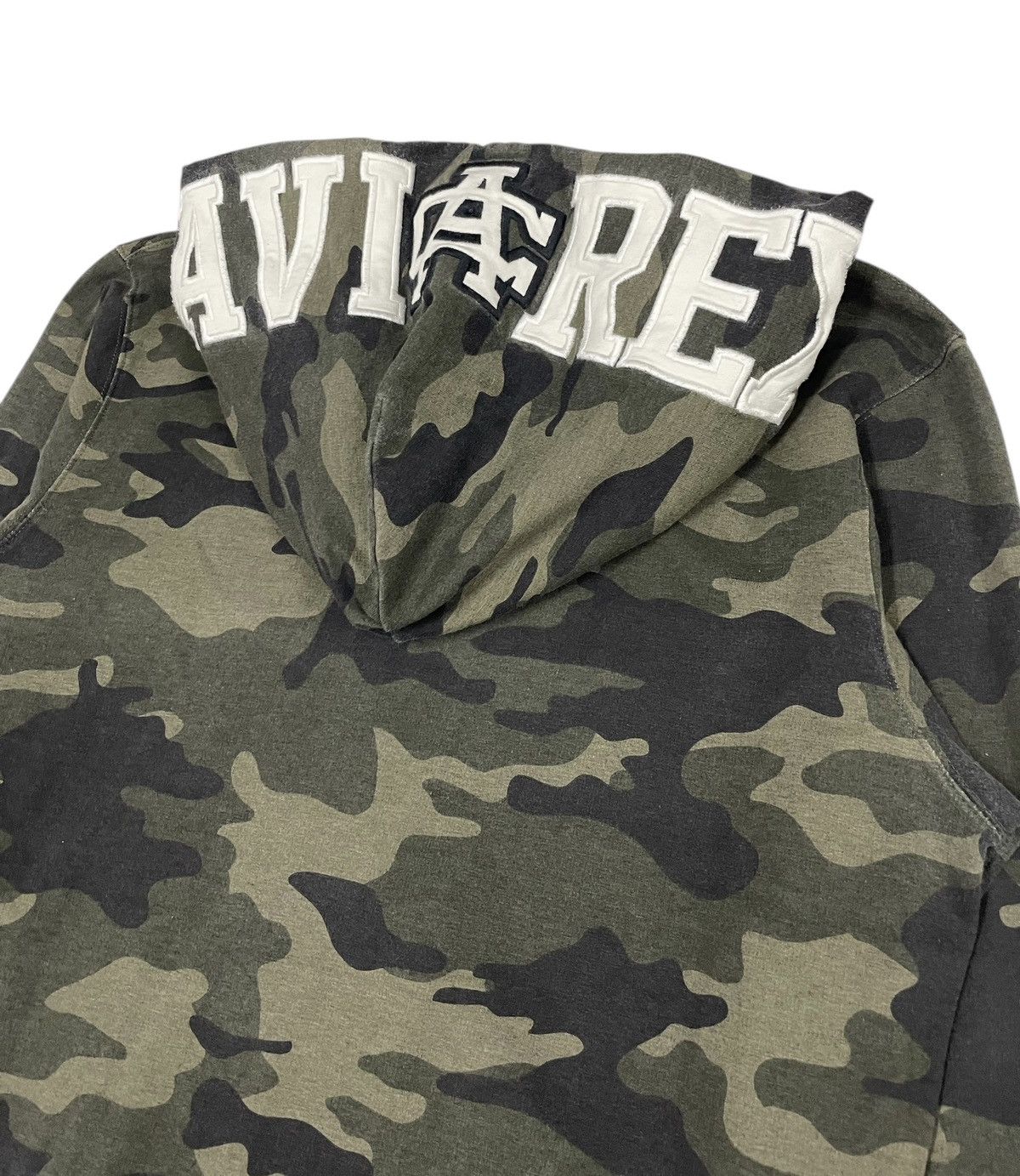 Avirex Vintage Avirex Spellout Military Camo Hoodie Size US S / EU 44-46 / 1 - 7 Thumbnail