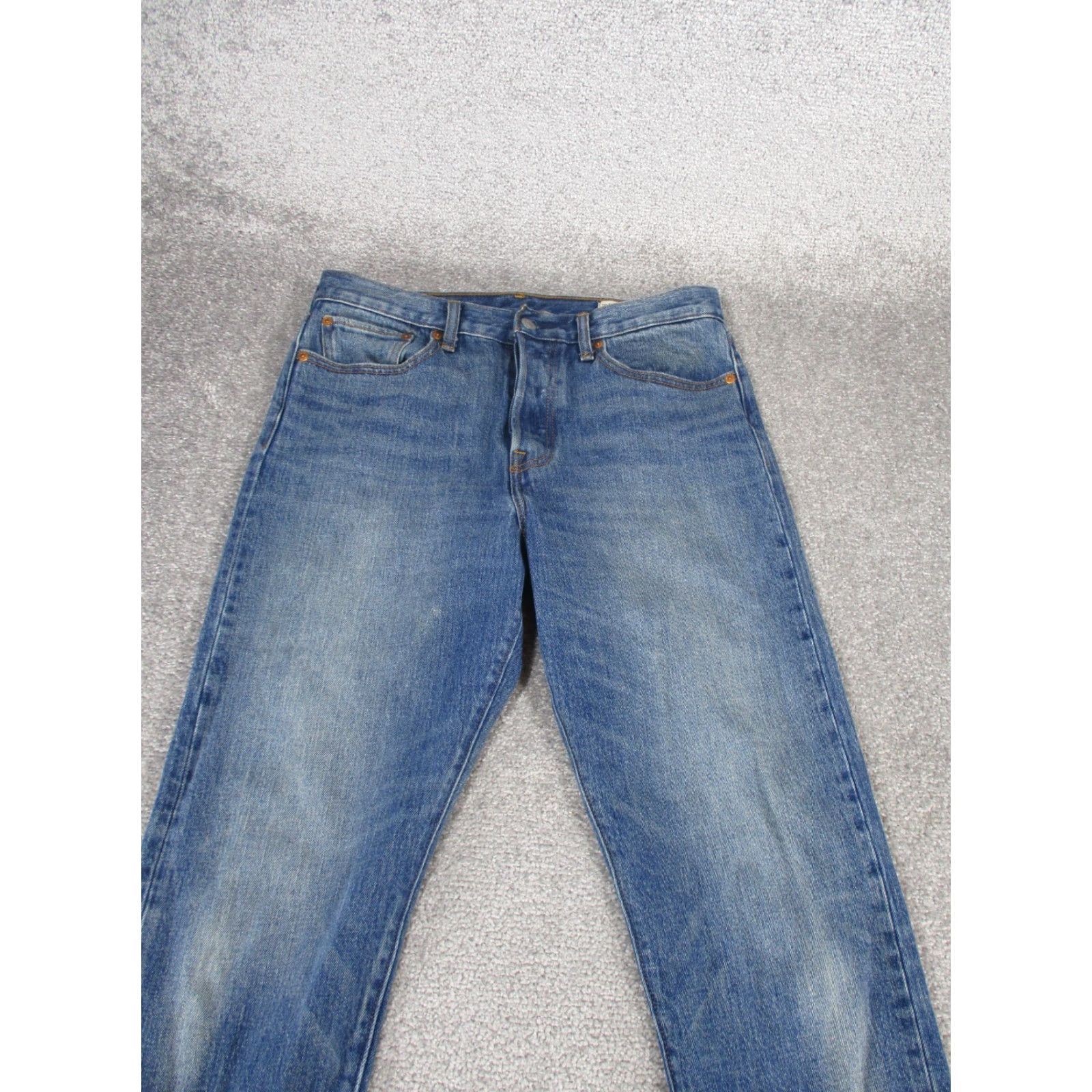 Levi's Levi's Jeans Women 30 Blue Medium Wash Button Fly Tapered High Rise Denim Womens Size 30" / US 8 / IT 44 - 3 Thumbnail