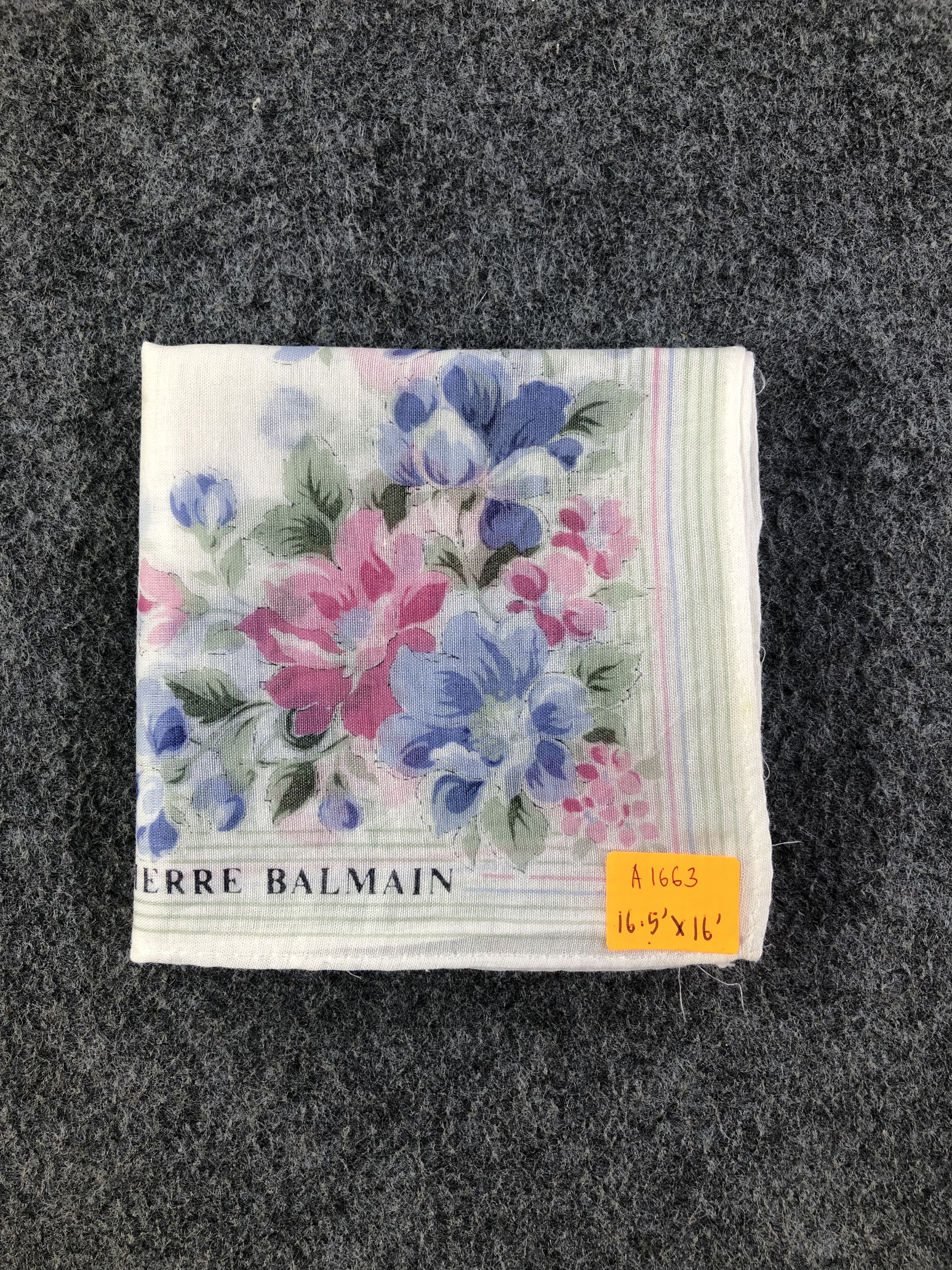 Pierre Balmain × Vintage Pierre Balmain Handkerchief / Bandana / Neckerchief Size ONE SIZE - 7 Thumbnail
