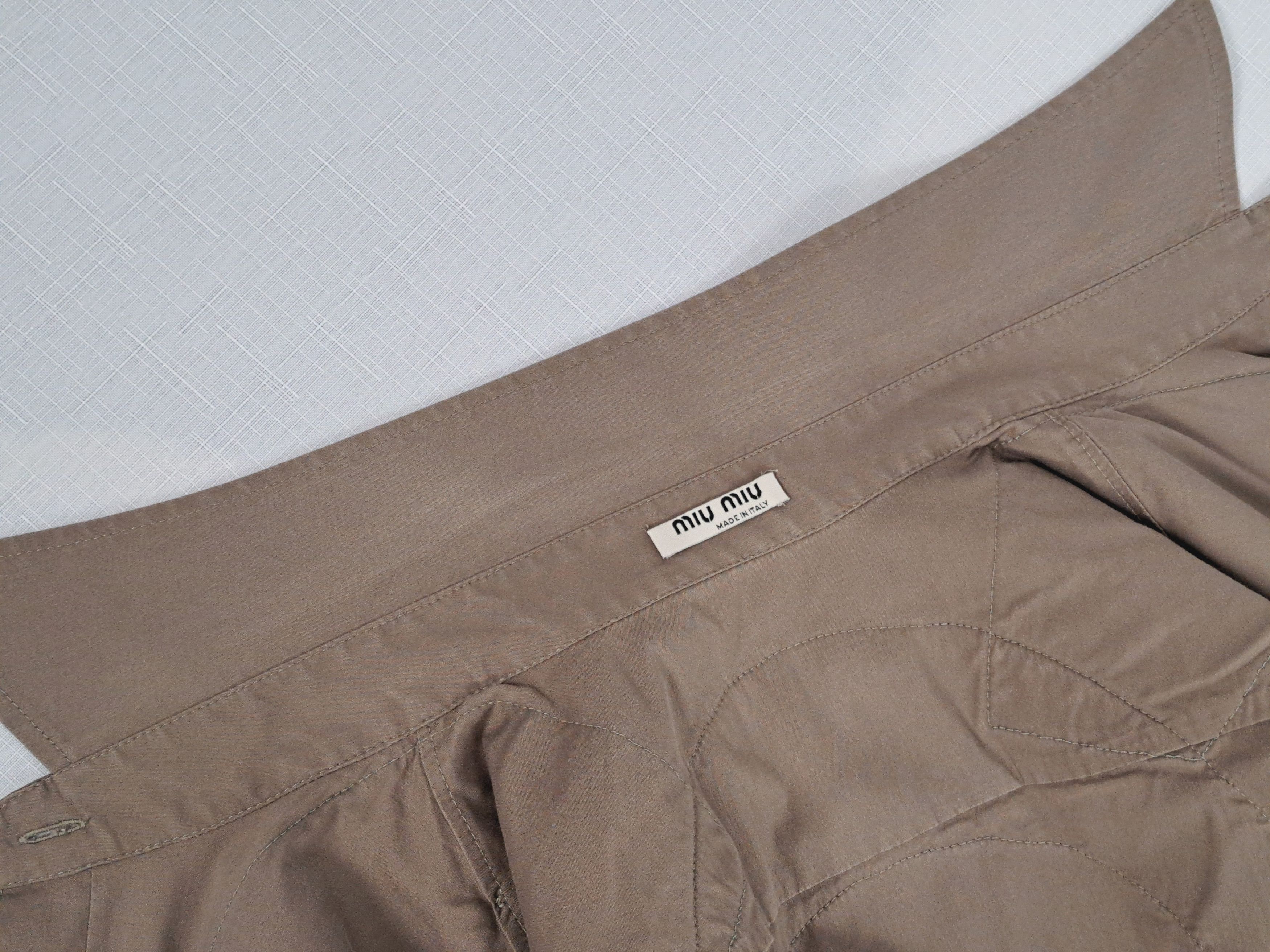 Miu Miu MIU MIU vintage short sleeve button up shirt. Size 42IT Size M / US 6-8 / IT 42-44 - 10 Thumbnail