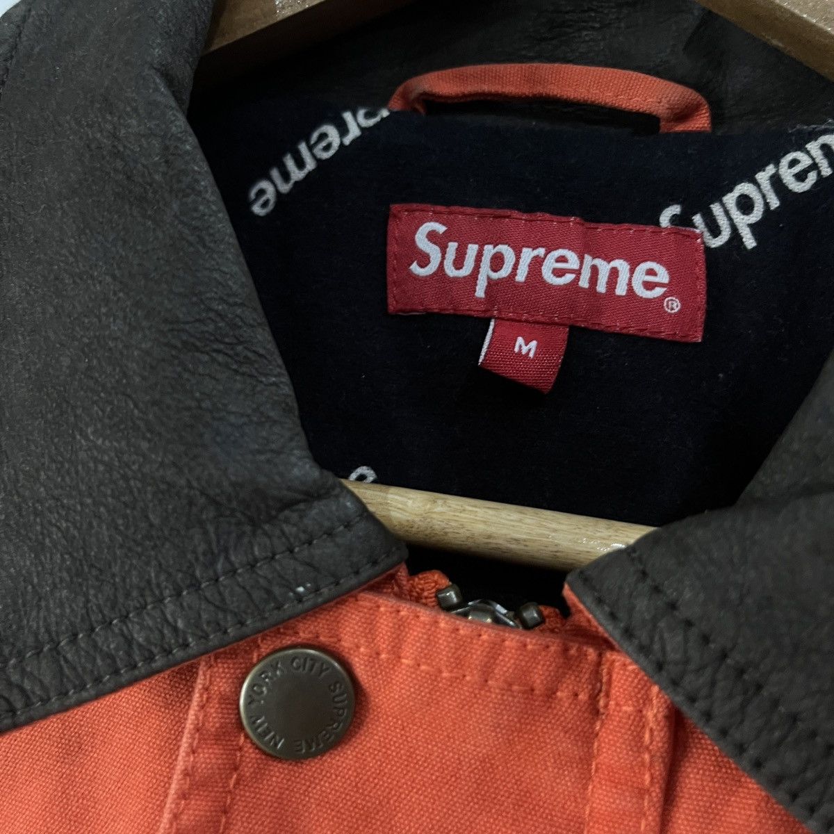 Supreme Supreme Field Jacket Orange Mens FW18 Size US M / EU 48-50 / 2 - 6 Thumbnail