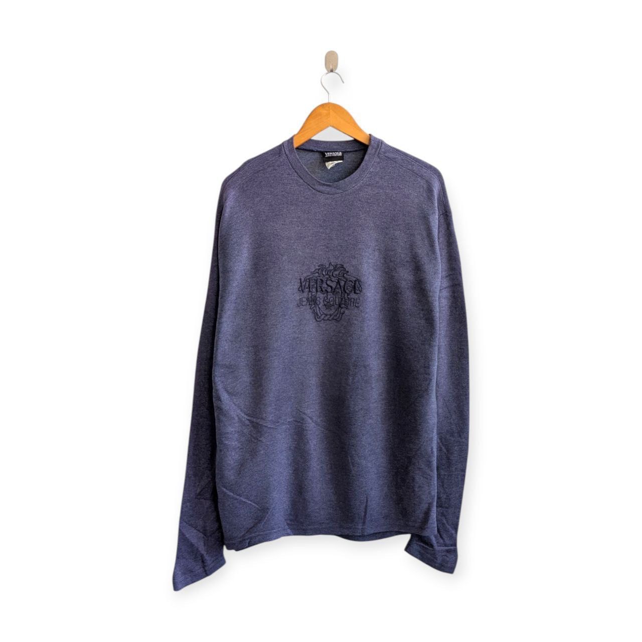 Versace Jeans Couture vintage VERSACE jeans couture embroidered logo long sleeve Size US M / EU 48-50 / 2 - 1 Thumbnail