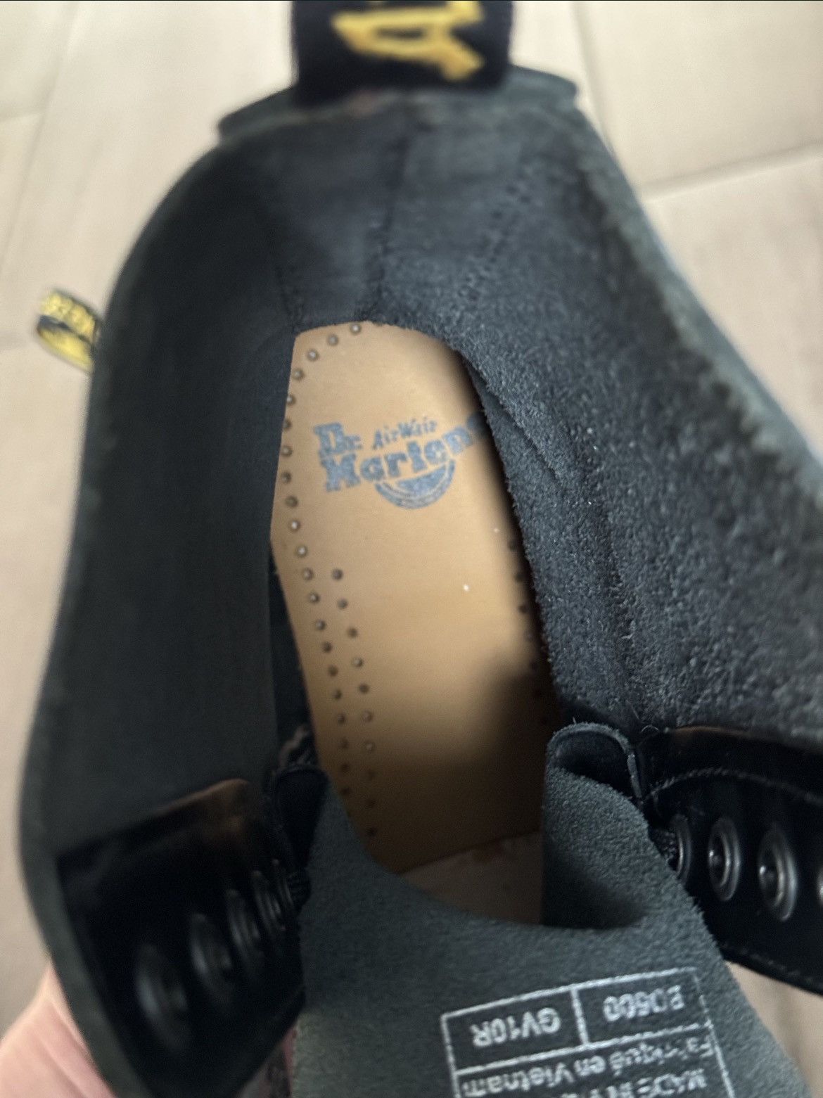 Dr. Martens Dr.Martens 1490 black patent lamper Mid Calf leather boots Size US 6 / IT 36 - 7 Thumbnail
