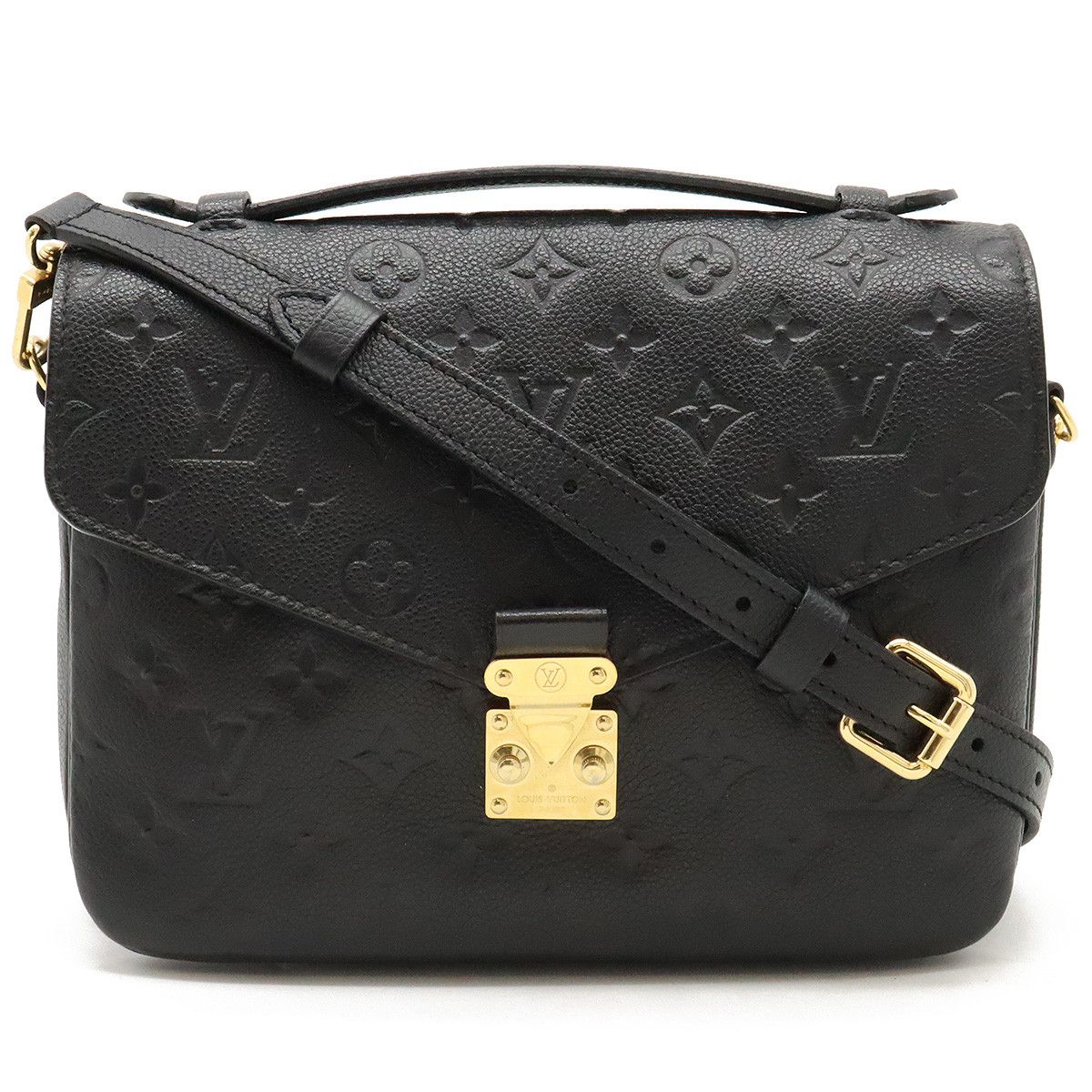 Louis Vuitton Louis Vuitton Louis Vuitton Monogram Empreinte Pochette Metis MM Handbag Leather Handbag M41487 in Very Good Condition Size ONE SIZE - 1 Thumbnail
