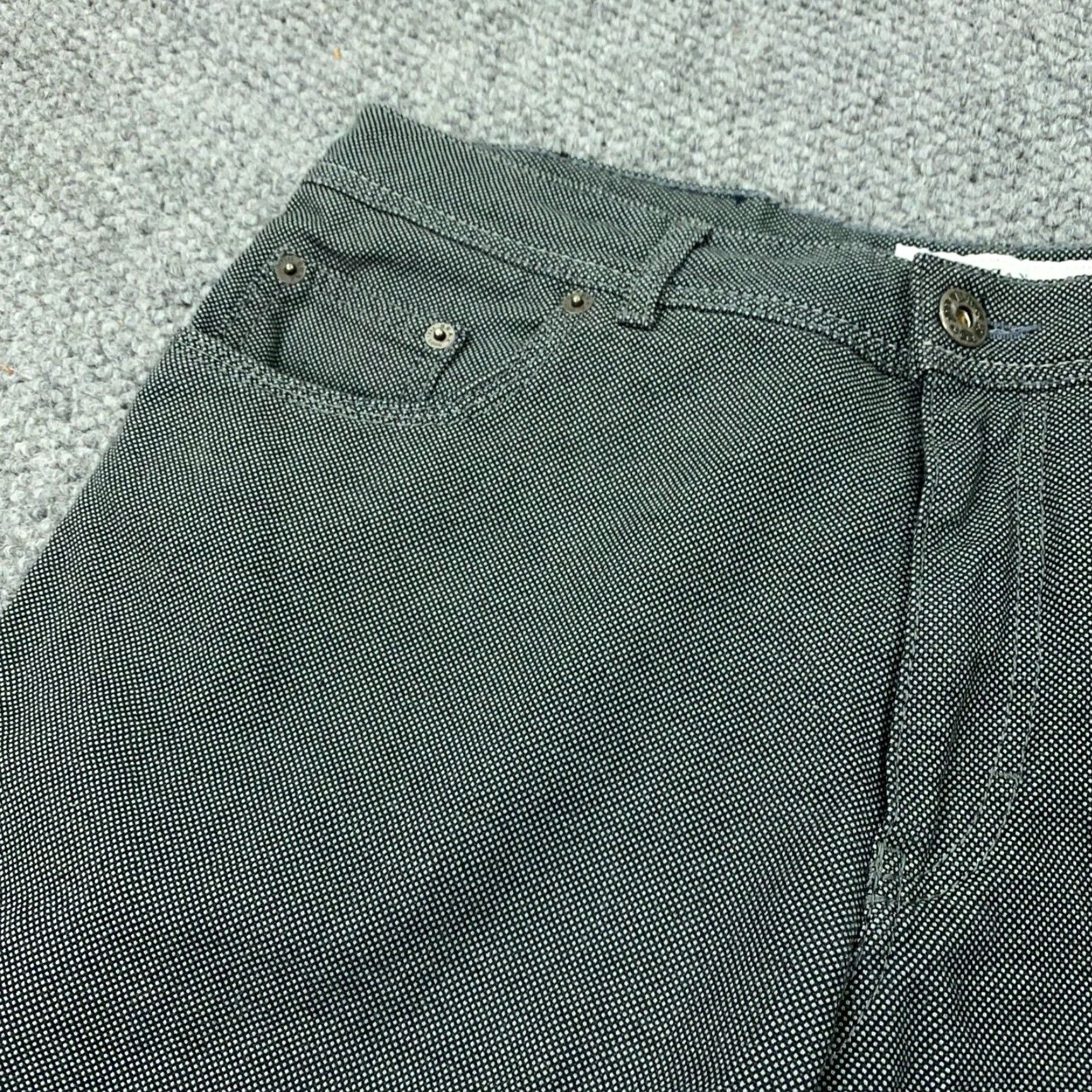 BRAX VINTAGE BRAX Mens Jeans Pants Straight Fit Stretch 34x30 Gray Casual Size US 34 / EU 50 - 2 Thumbnail