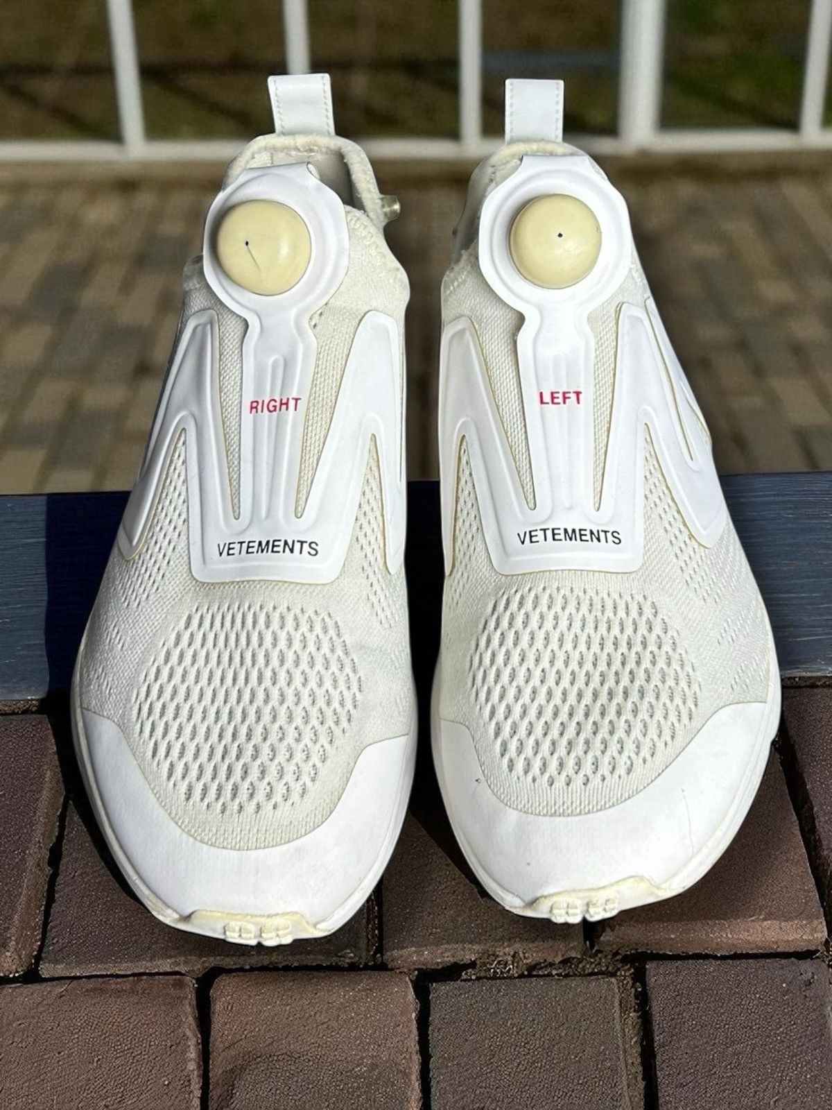 Reebok Vetements シルバー ポンプフューリー 38.5 25㎝ インスタポンプ フューリー 94 / INSTAPUMP FURY 94