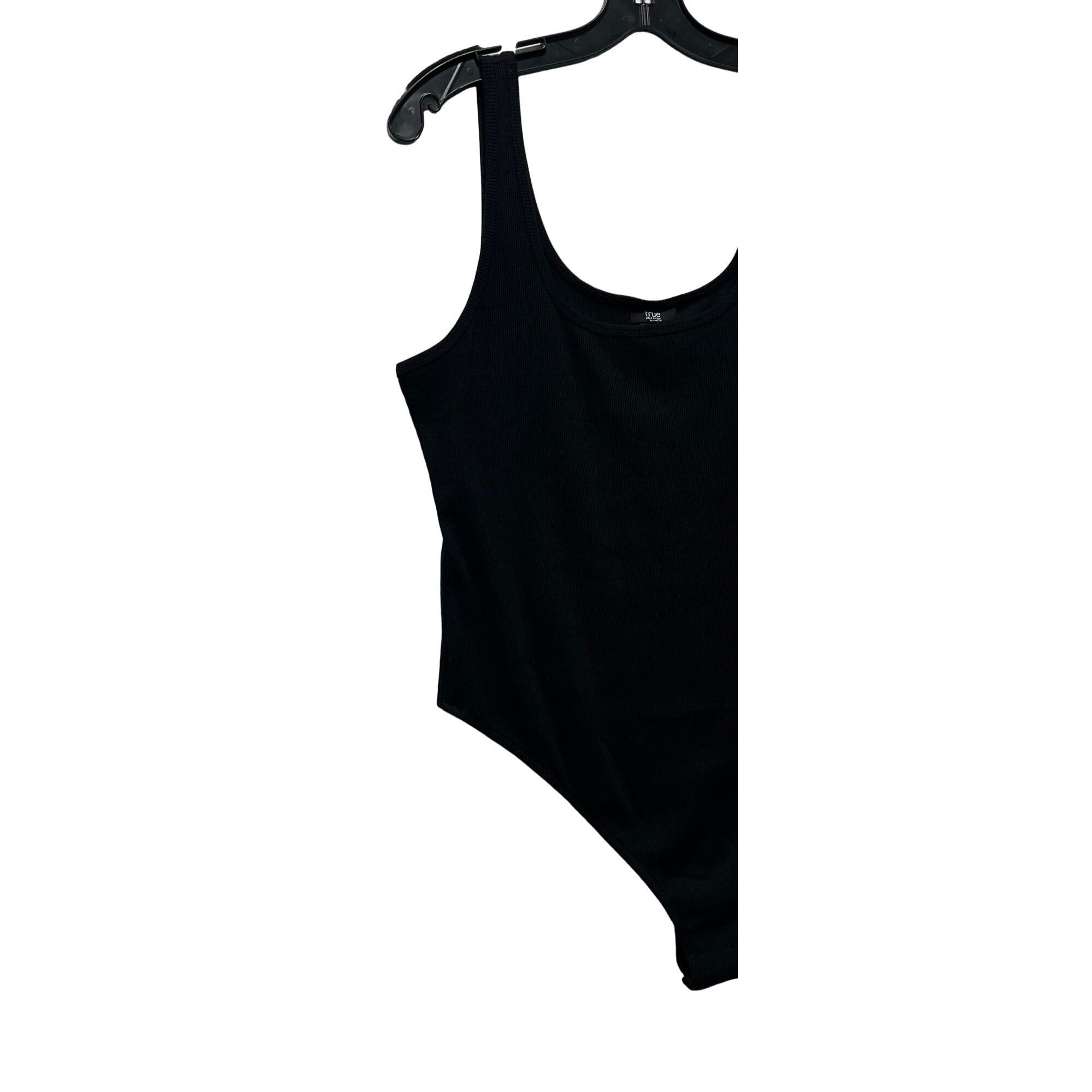 Other True - Women's Sleeveless Bodysuit - Black - 2X Size ONE SIZE - 12 Thumbnail