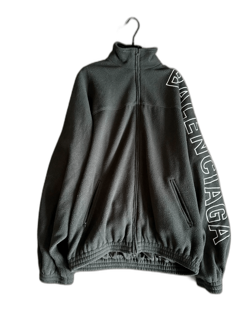 Balenciaga Balenciaga Fleece Jacket with Logo-2505 Size US S / EU 44-46 / 1 - 1 Thumbnail