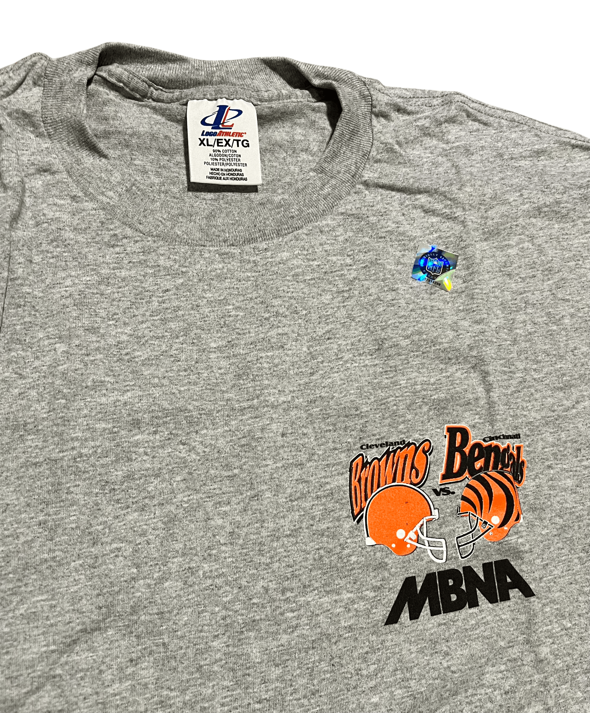 Logo Athletic Cleveland Browns/Cincinnati Bengals Logo Athletic T-Shirt Size US XL / EU 56 / 4 - 4 Thumbnail