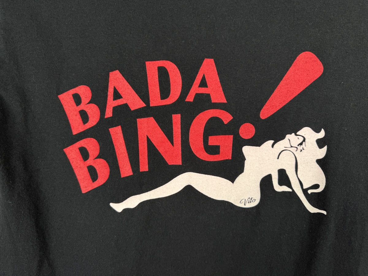 Gildan The Sopranos T-Shirt Bada Bing HBO TV Series Movie Size S Size US S / EU 44-46 / 1 - 14 Thumbnail