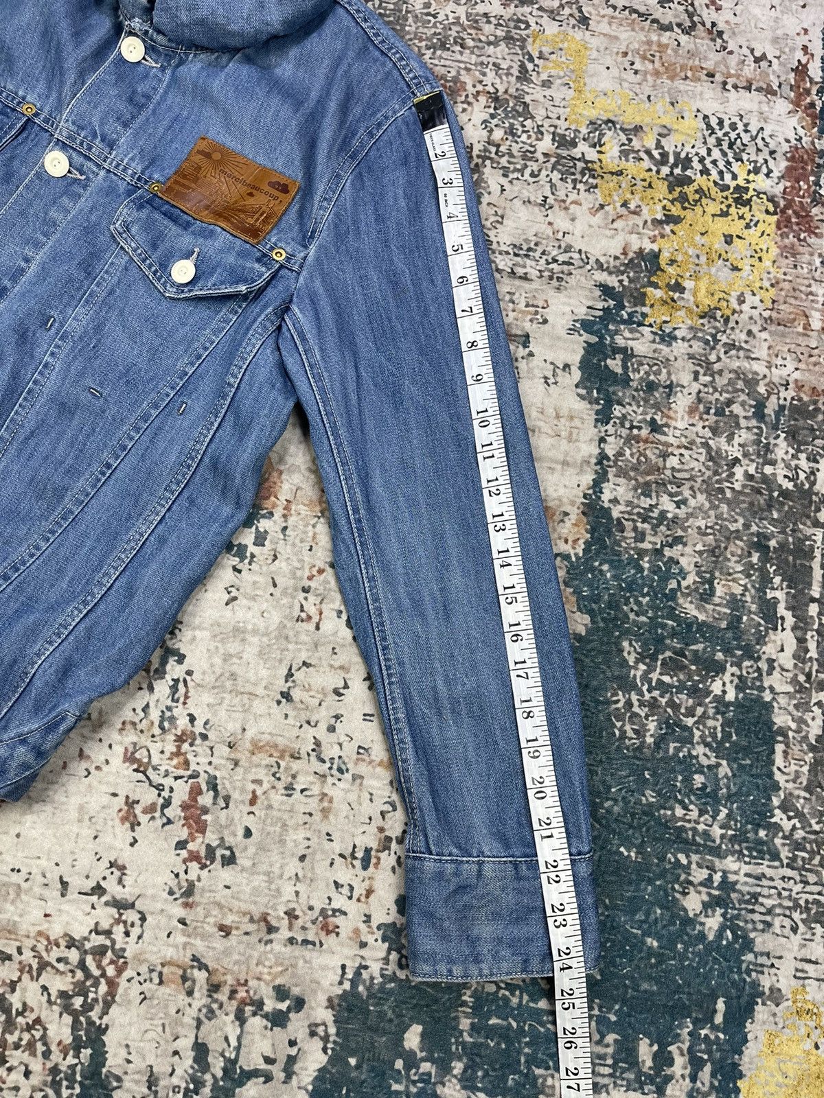 mercibeaucoup Issey Miyake Mercibeaucoup, Pillow Neck Denim Shirt Jacket Size US S / EU 44-46 / 1 - 9 Thumbnail