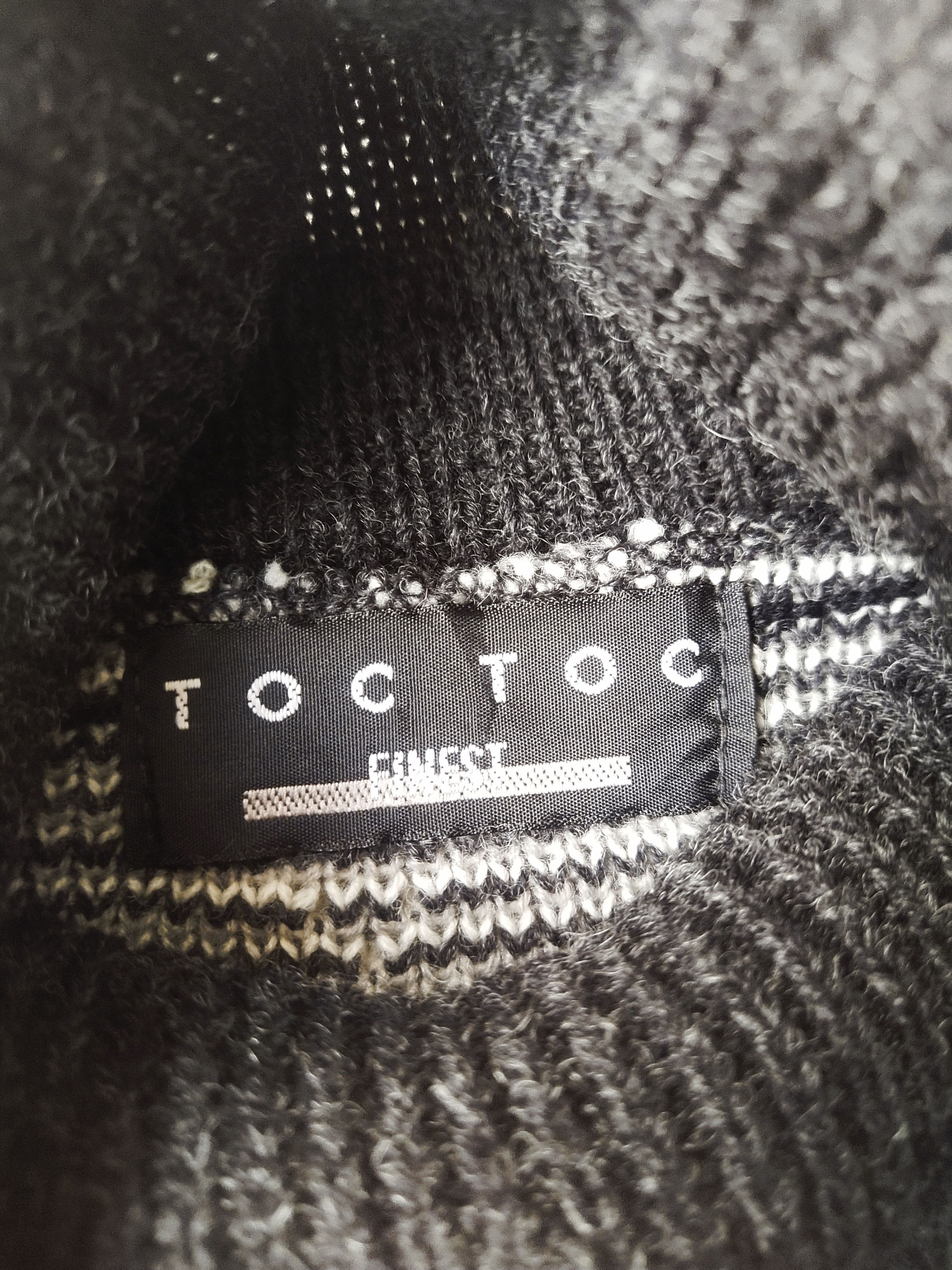 Japanese Brand Vintage 90s Argyle Pattern Turtleneck Sweater Dark Academia Size US L / EU 52-54 / 3 - 5 Thumbnail