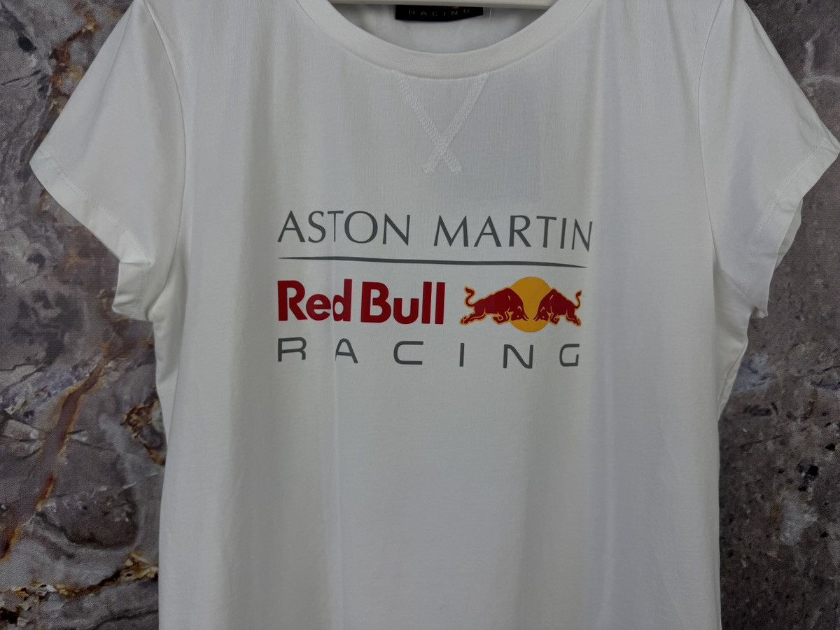 Red Bull Aston Martin Red Bull Racing Women’s White T-Shirt Logo Tee Size XL / US 12-14 / IT 48-50 - 4 Thumbnail