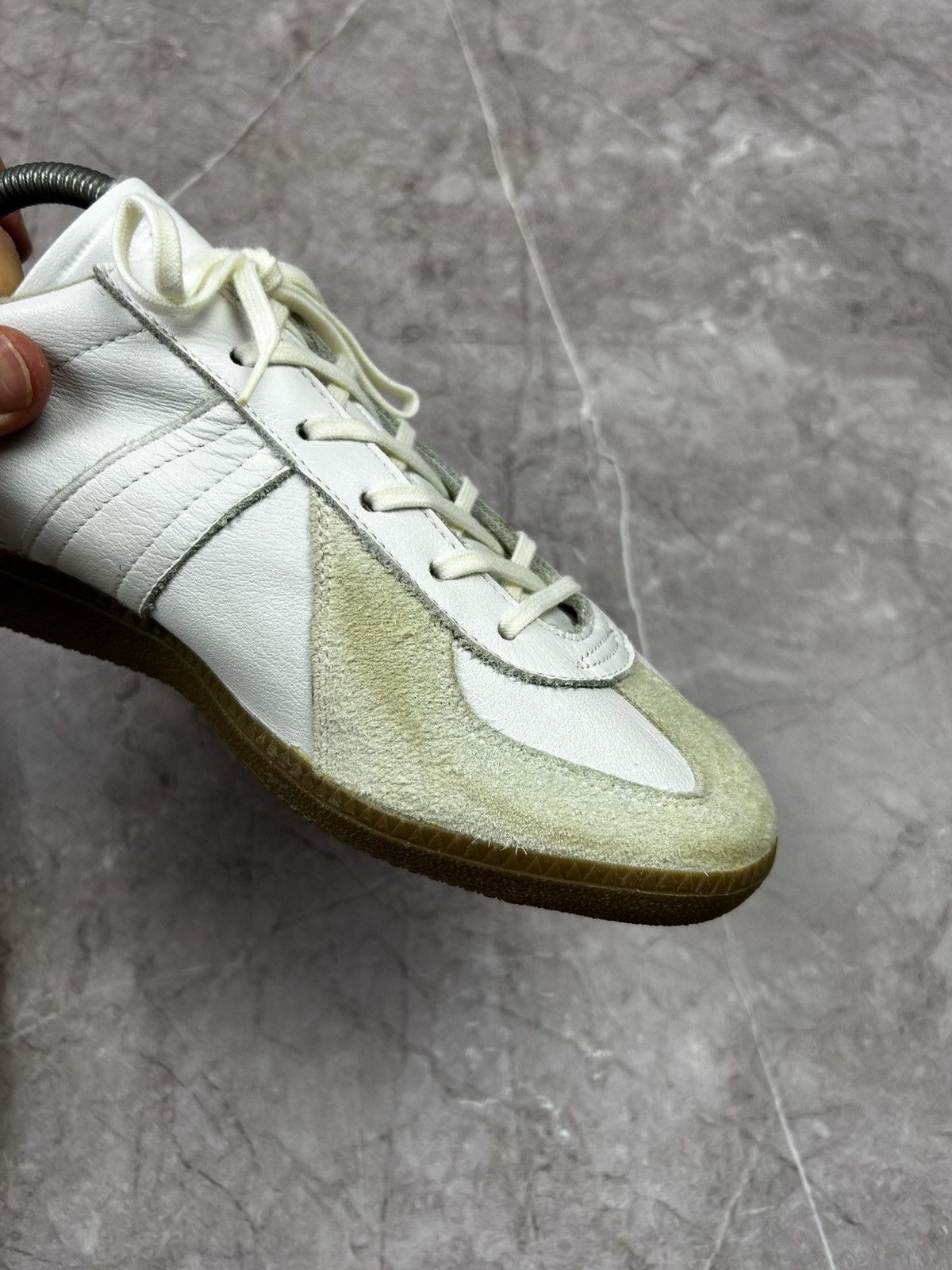 Vintage BW Sport Shoes Vintage Leather Sneakers Shoes Bundeswehr Size US 9 / EU 42 - 7 Thumbnail