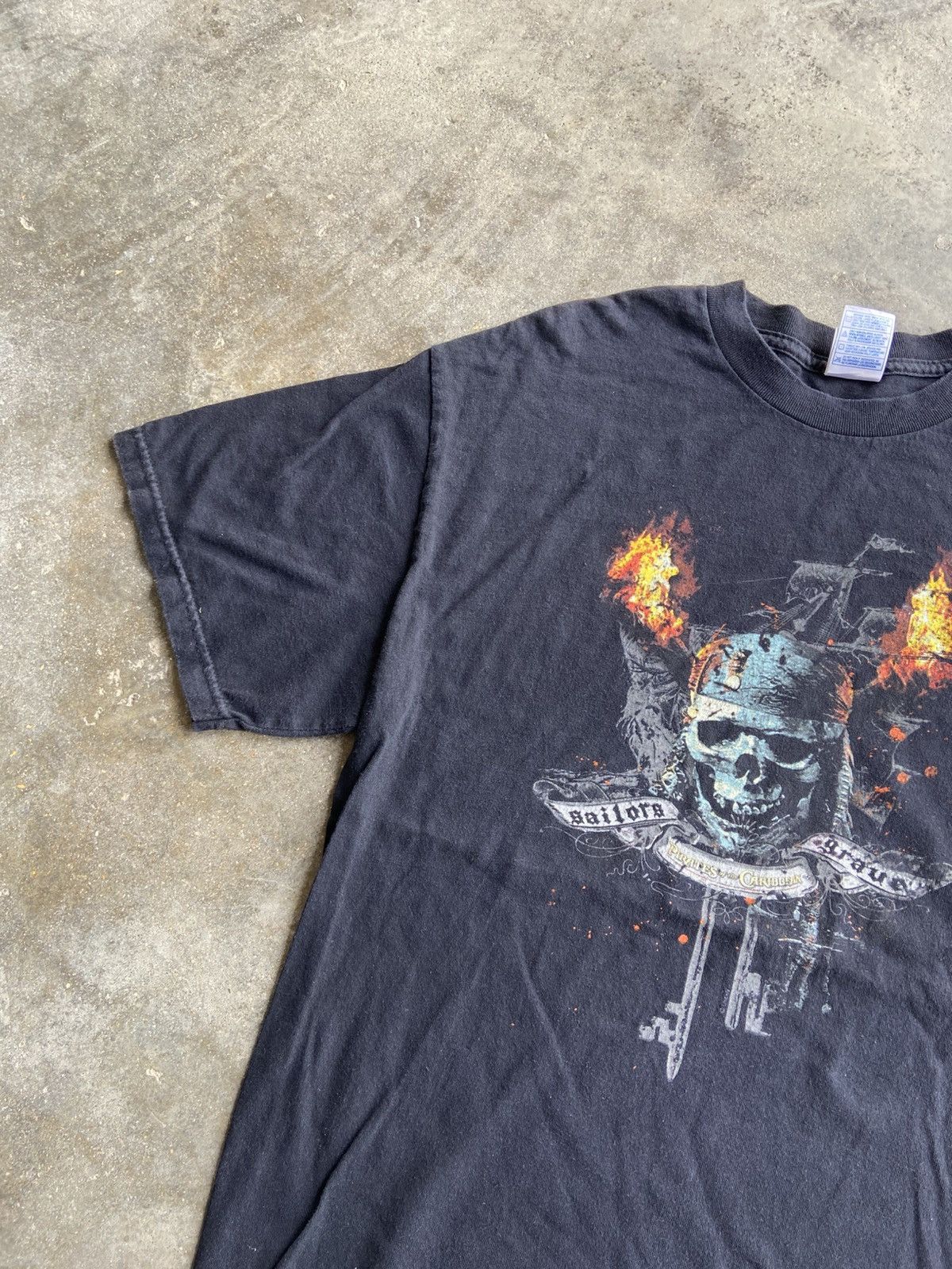 Vintage VINTAGE PIRATES OF CARRIBEAN Size US L / EU 52-54 / 3 - 2 Thumbnail