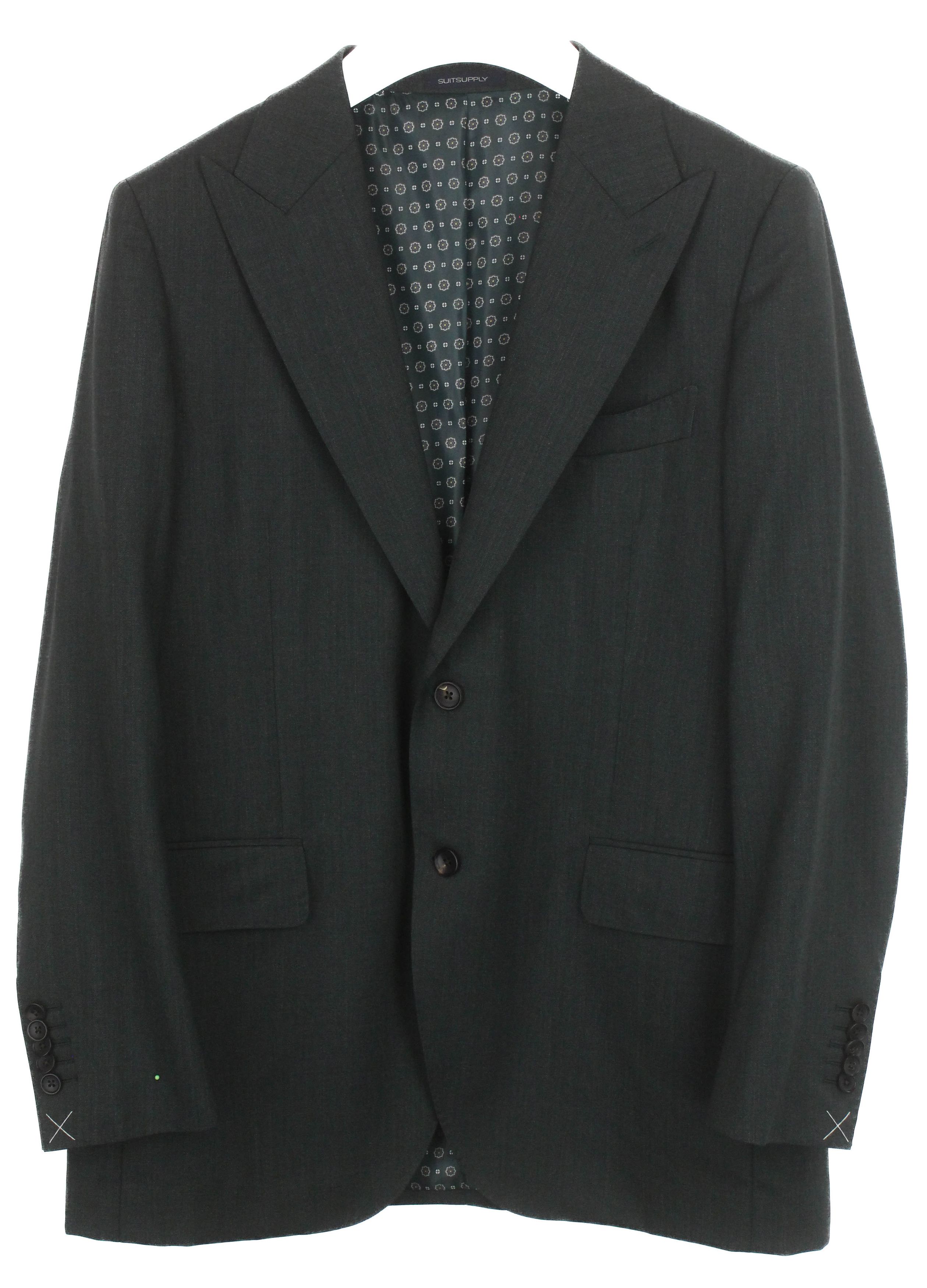 Suitsupply SUITSUPPLY La Spalla / Brescia Suit Men's UK 42 / UK 44S Size 42R - 2 Thumbnail