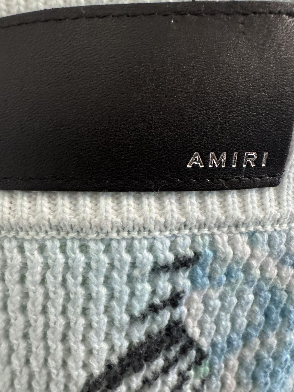 Amiri NWT Amiri Paradise XL Crochet Shorts in Cerulean Size US 40 / EU 56 - 11 Thumbnail