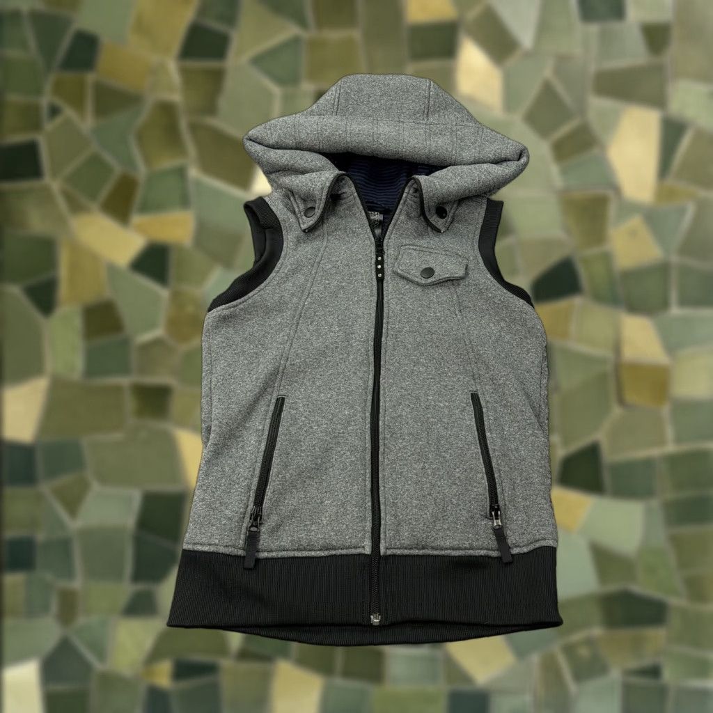 Burton VINTAGE Burton Vest Womens Small Gray Hooded DRYRIDE Zip Pockets WB Starr Snowboard Size S / US 4 / IT 40 - 1 Thumbnail