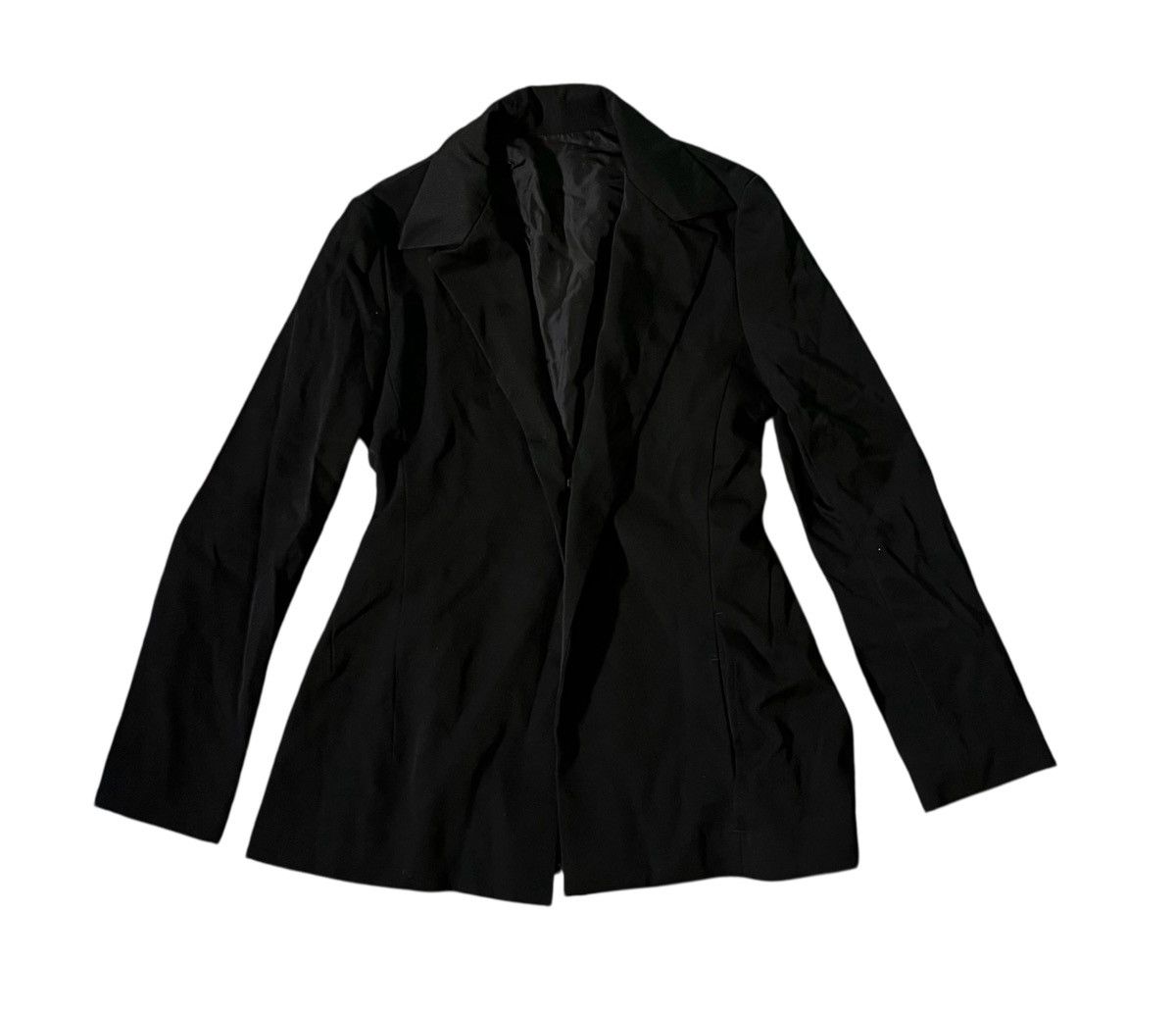 Yohji Yamamoto TAX FREE 🇺🇸 yohji yamamoto + noir avant garde black blazer Size US S / EU 44-46 / 1 - 1 Thumbnail