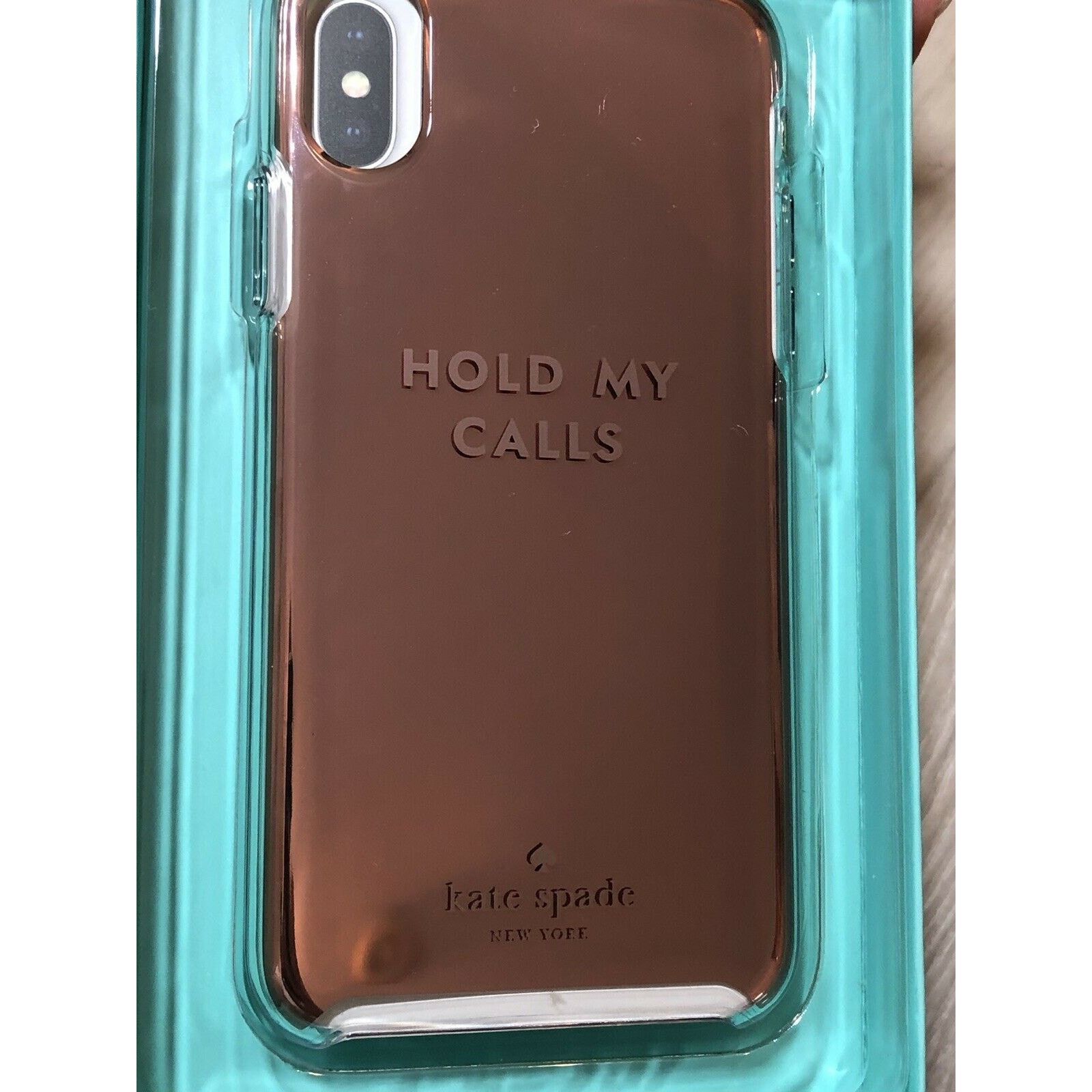 Kate Spade Kate Spade Rose Gold "Hold My Calls" iPhone XS or X Case Size ONE SIZE - 2 Thumbnail