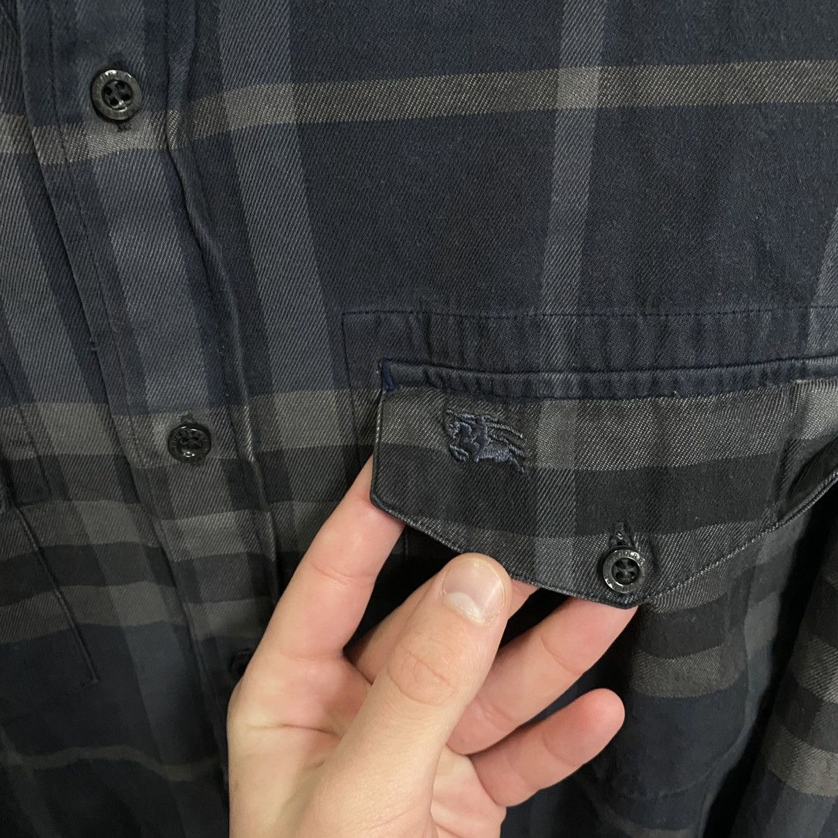 Burberry Vintage Burberry Shirt Size US M / EU 48-50 / 2 - 6 Thumbnail