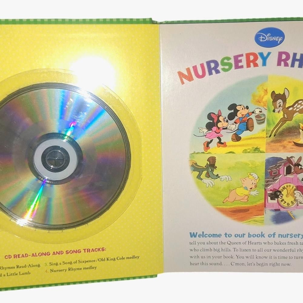 Disney Disney Nursery Rhymes Read-Along Storybook & CD Size ONE SIZE - 3 Thumbnail
