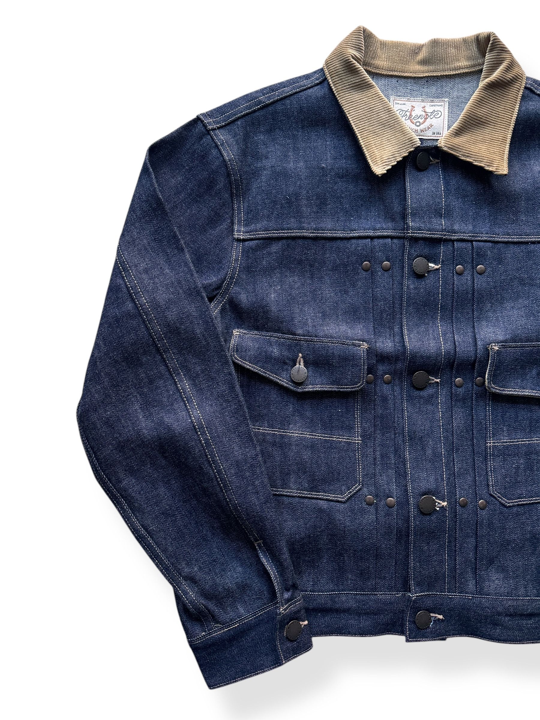 Freenote Cloth Freenote RJ-3 13 Ounce Indigo Denim SZ M Size US M / EU 48-50 / 2 - 4 Thumbnail